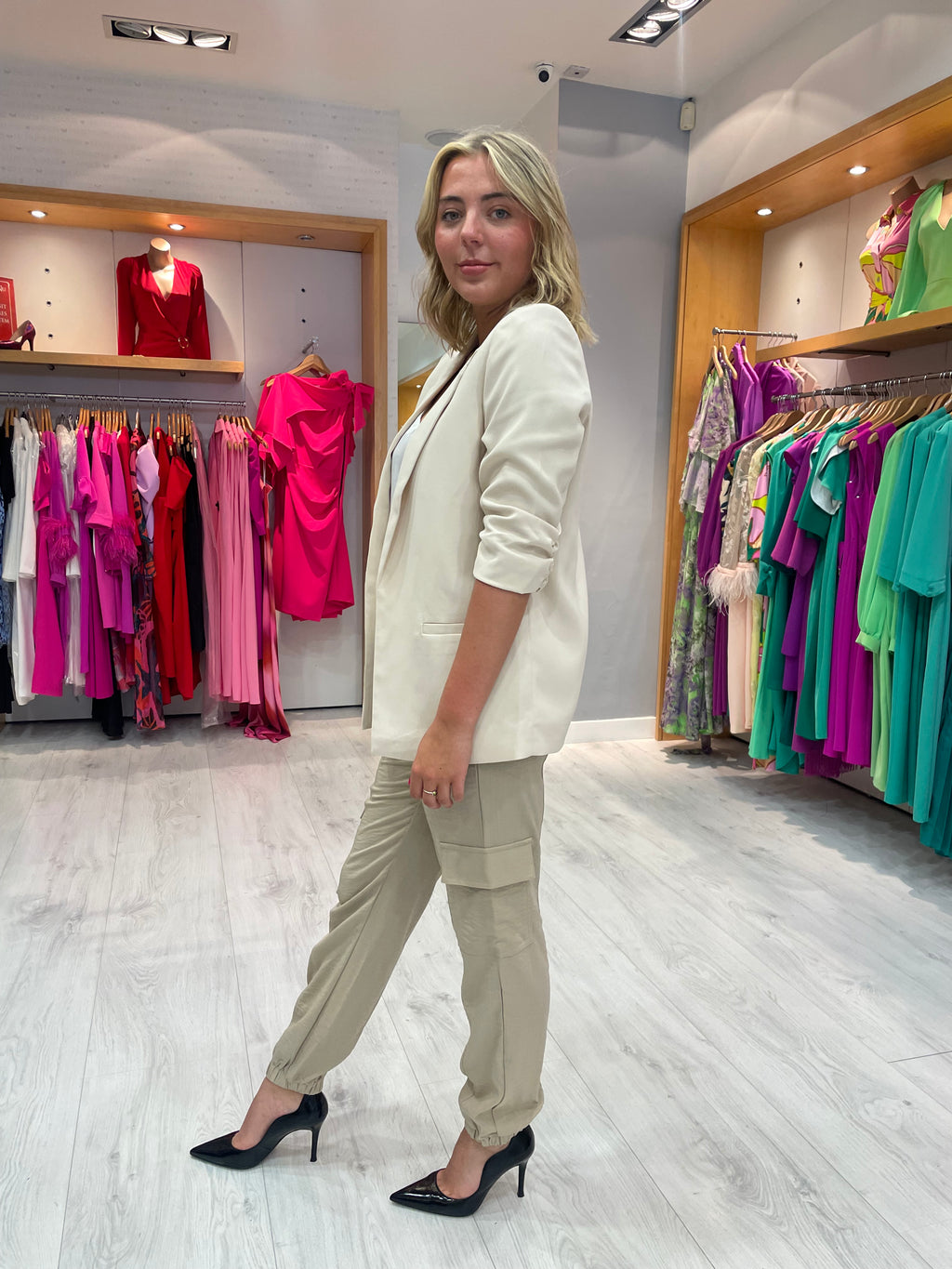 Soaked in Luxury Whisper White Shirley Blazer
