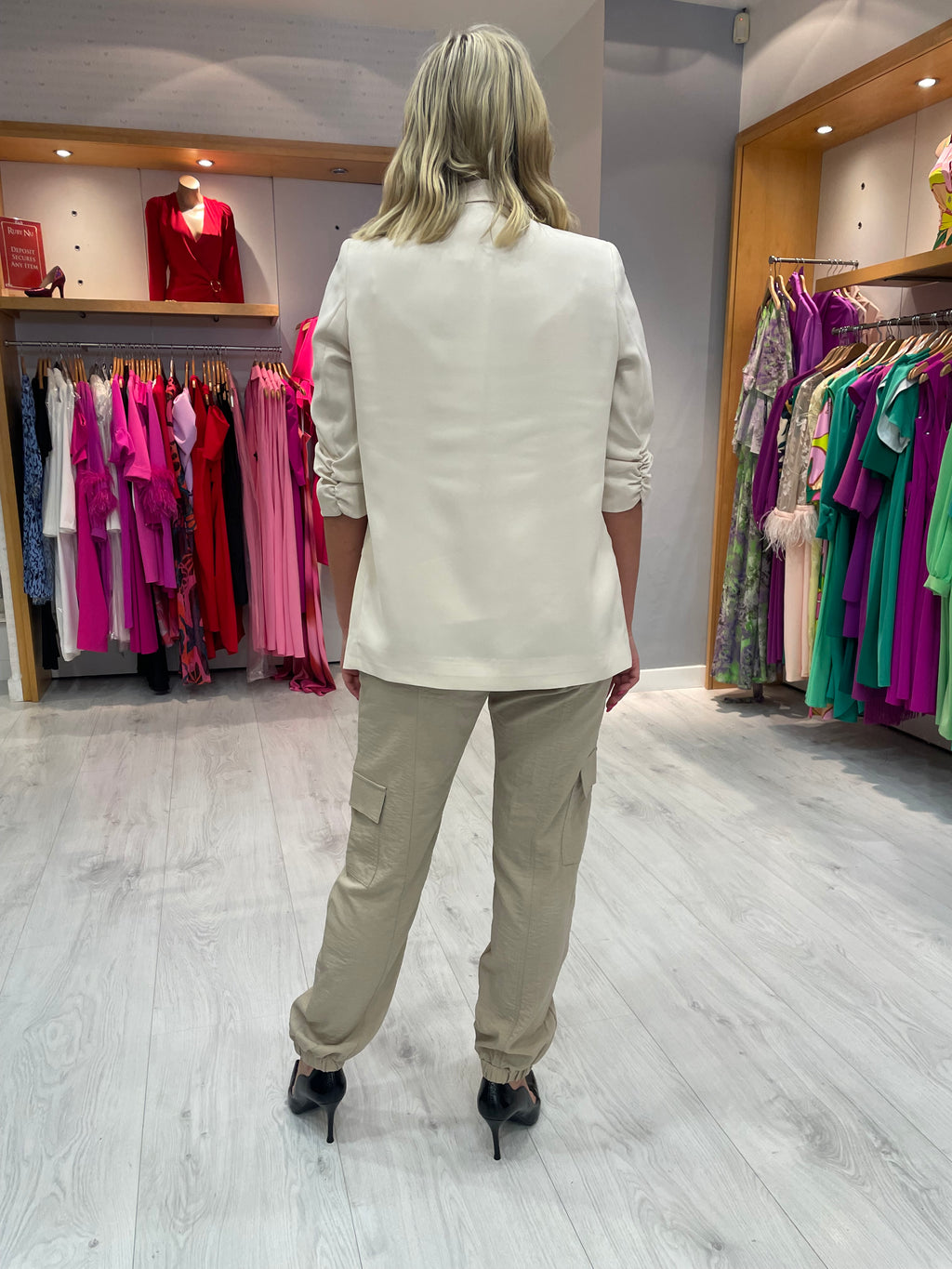 Soaked in Luxury Whisper White Shirley Blazer