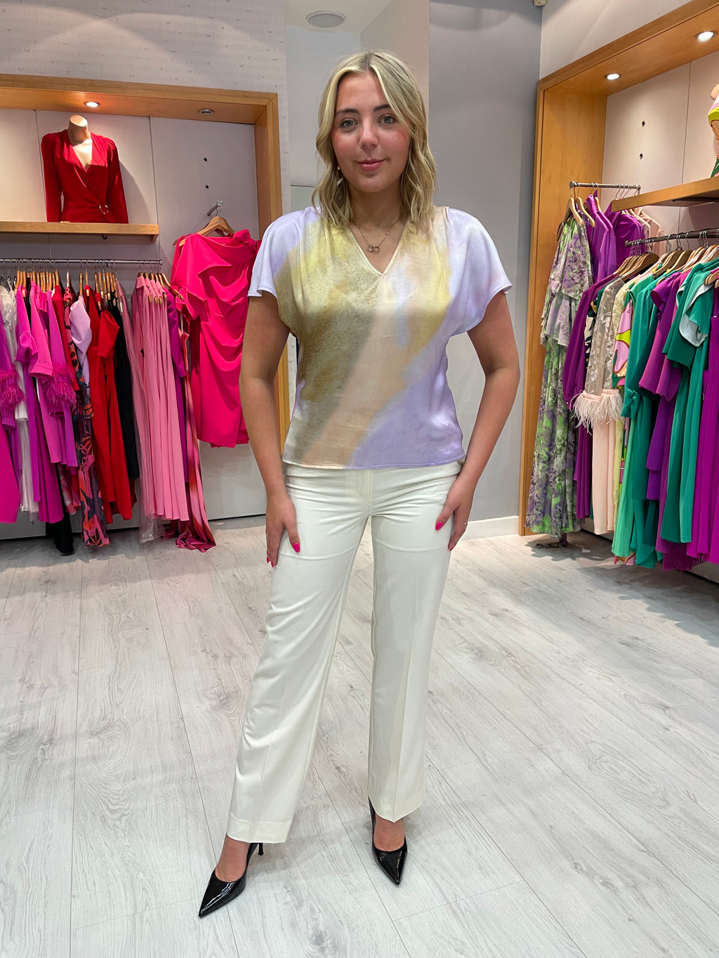 Karen By Simonsen Lilac Olga Top
