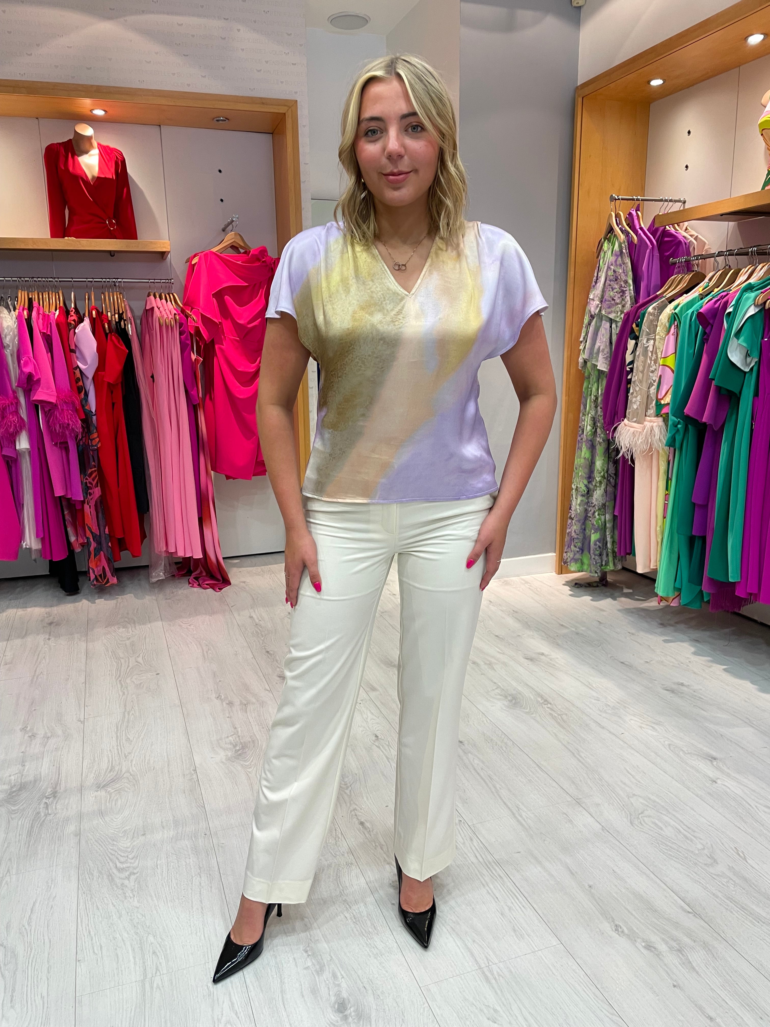 Karen By Simonsen Lilac Olga Top