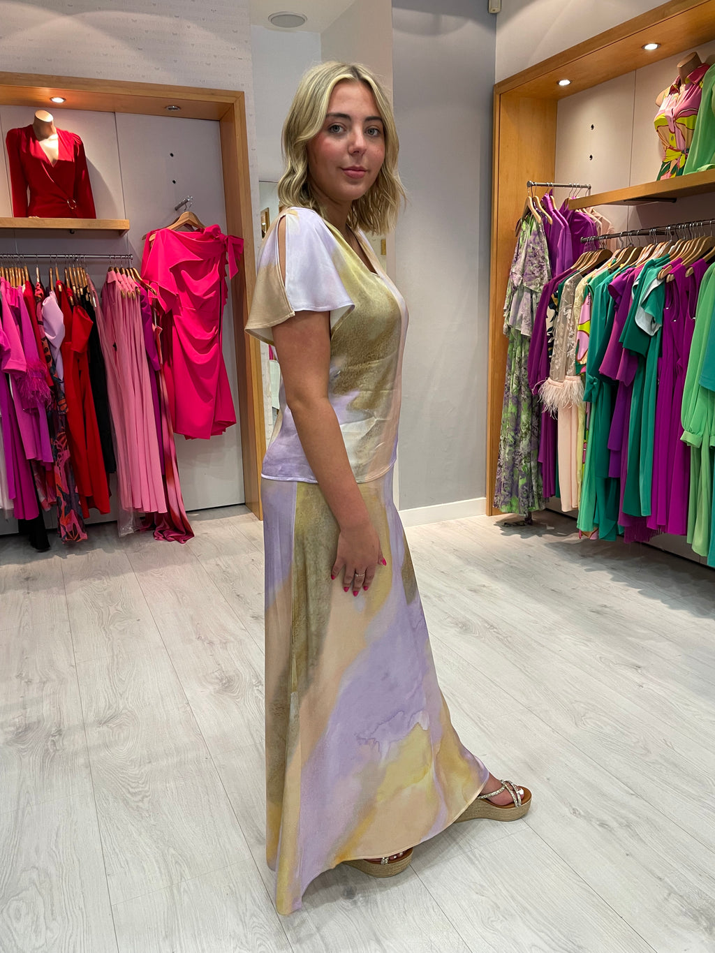 Karen By Simonsen Lilac Olga Skirt