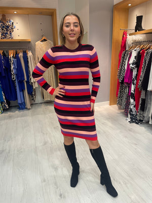 Numph Stripe Knit Dress