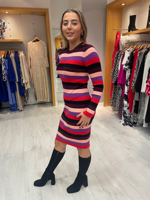 Numph Stripe Knit Dress