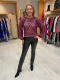 Kaffe Black Straight Leather Pants
