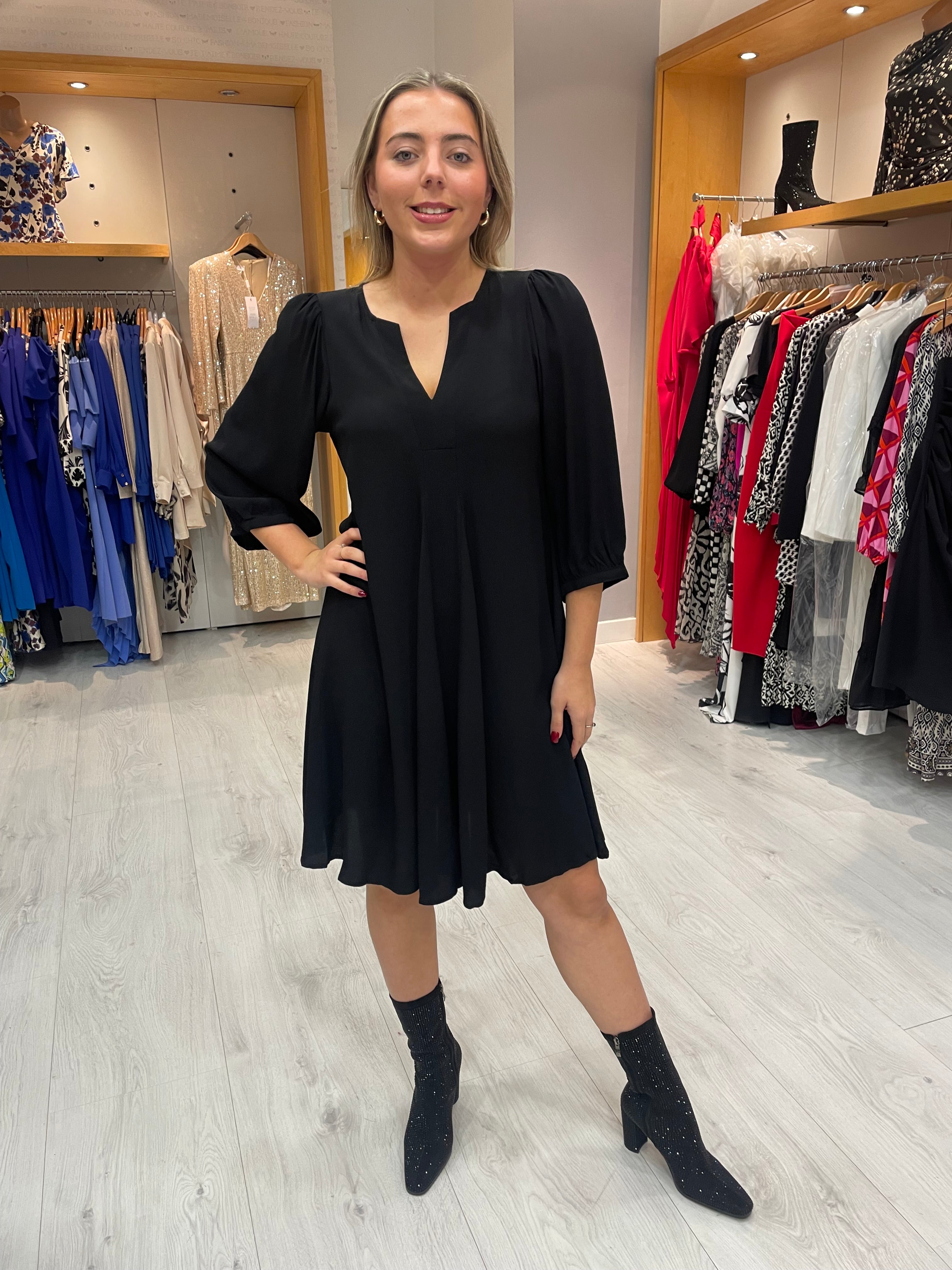 Karen By Simonsen Black Indie Dress