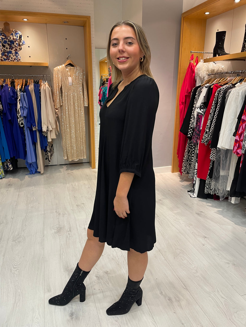 Karen By Simonsen Black Indie Dress
