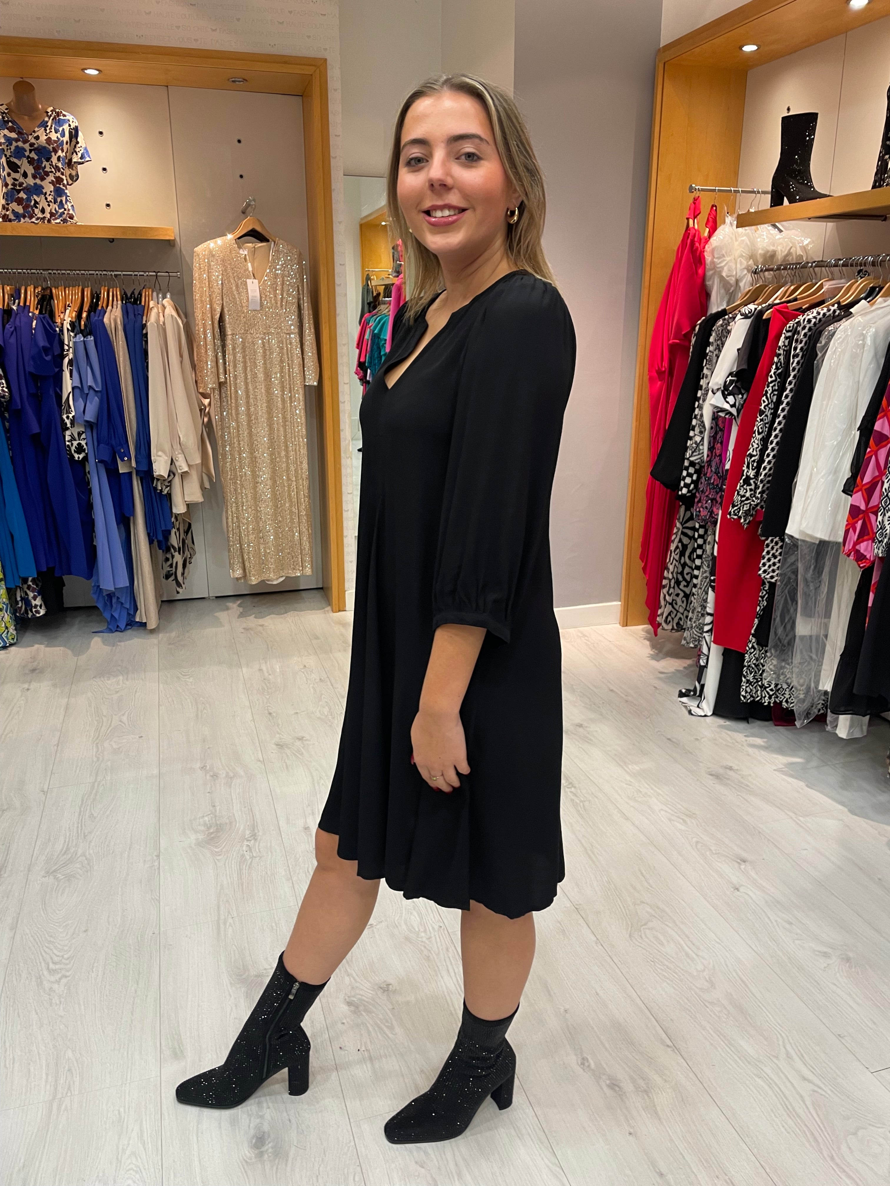 Karen By Simonsen Black Indie Dress