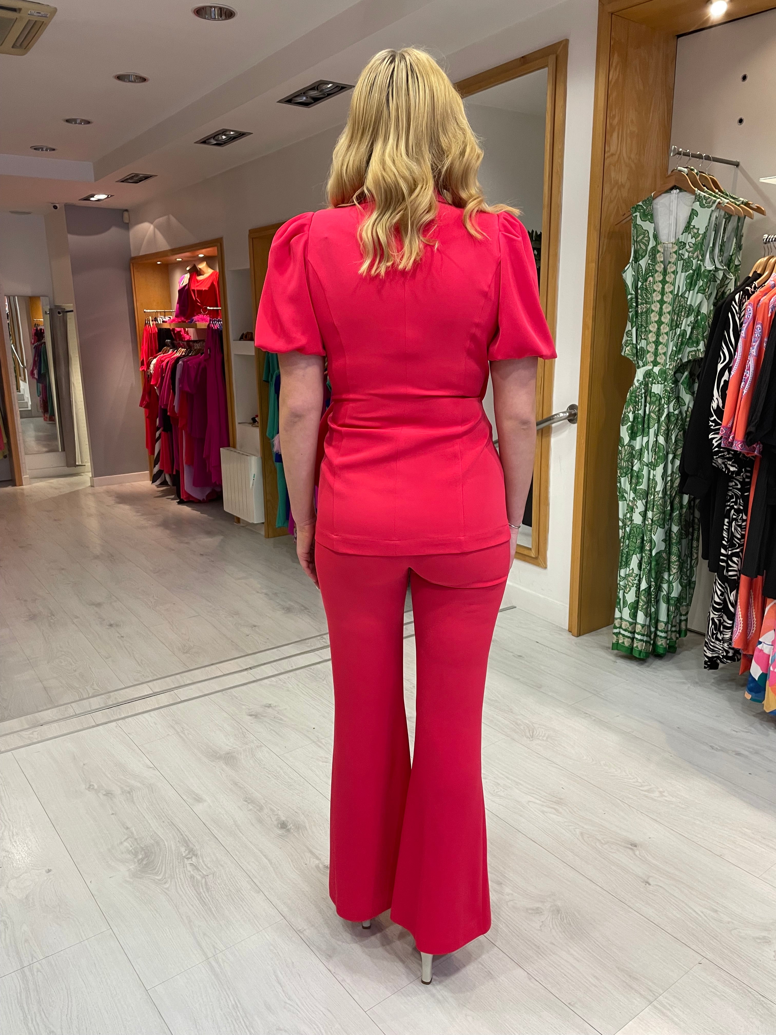 Arggido Pink Tie Suit