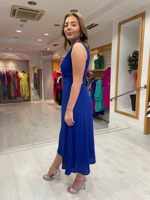 Casting Royal Asymmetrical Dress