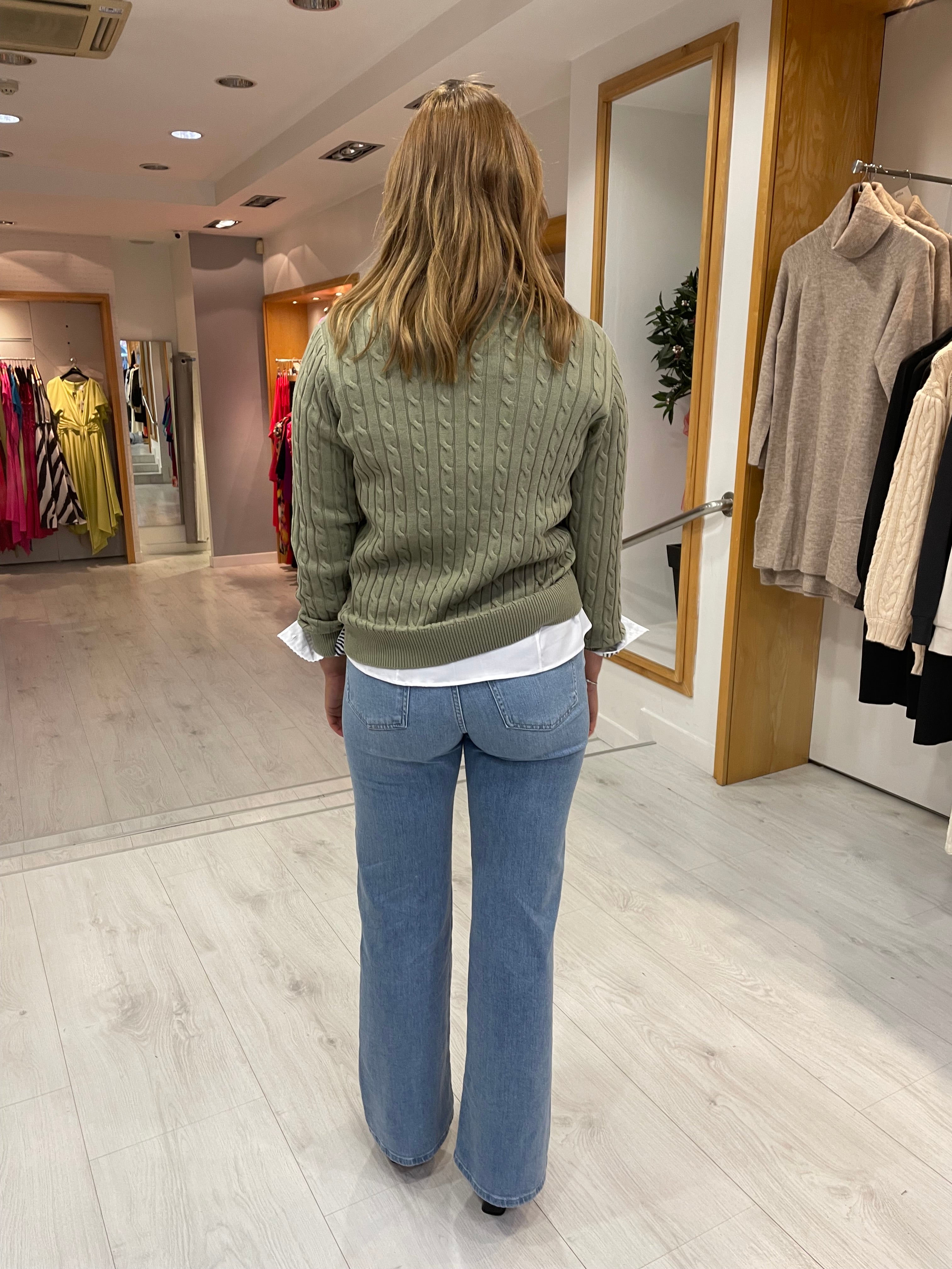 Hv Polo Khaki Talia Knit