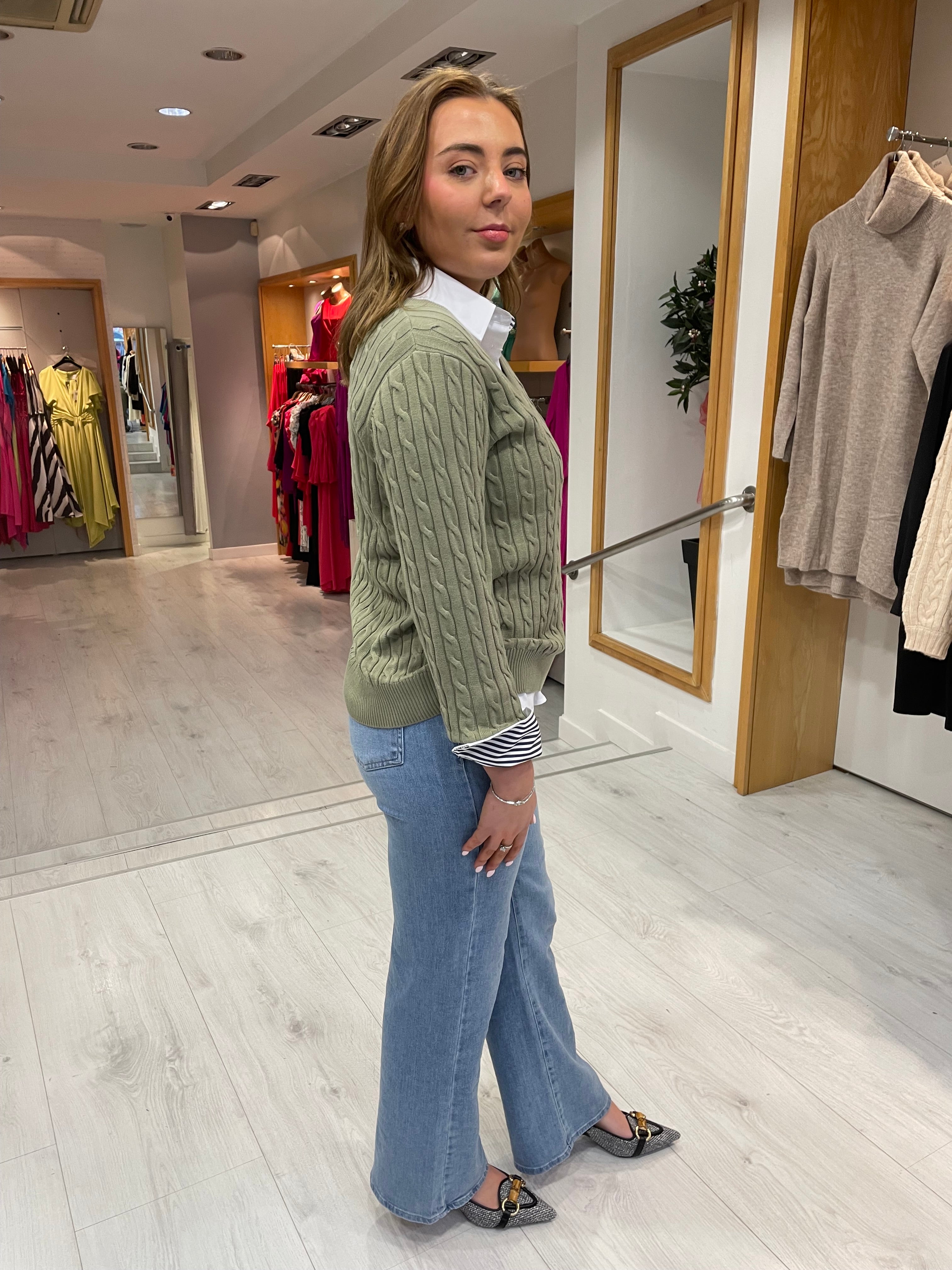 Hv Polo Khaki Talia Knit
