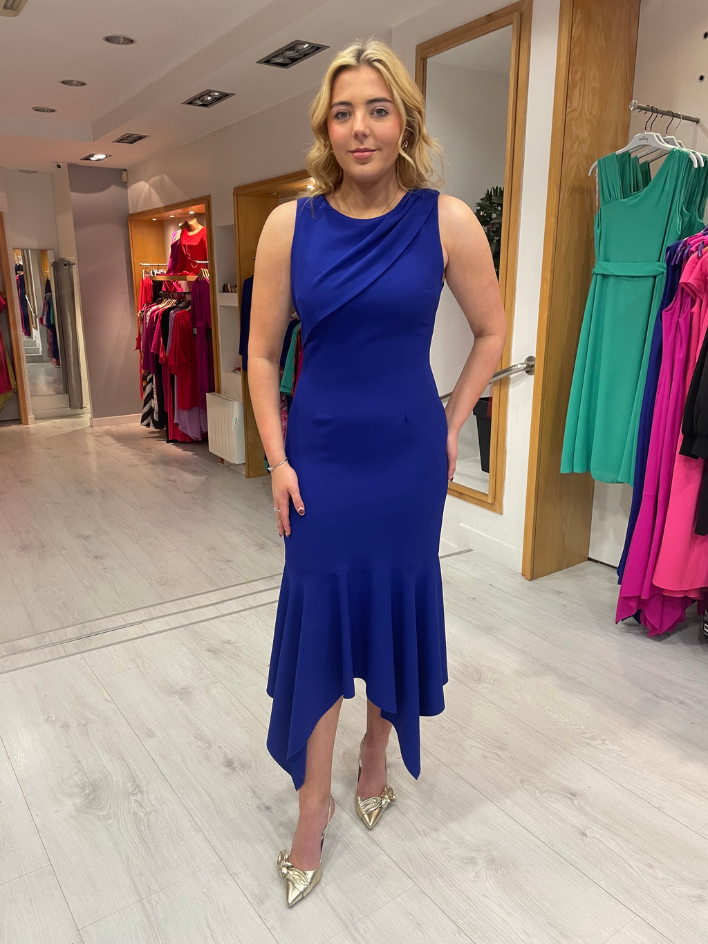 Moncho Heredia Royal Fishtail Dress