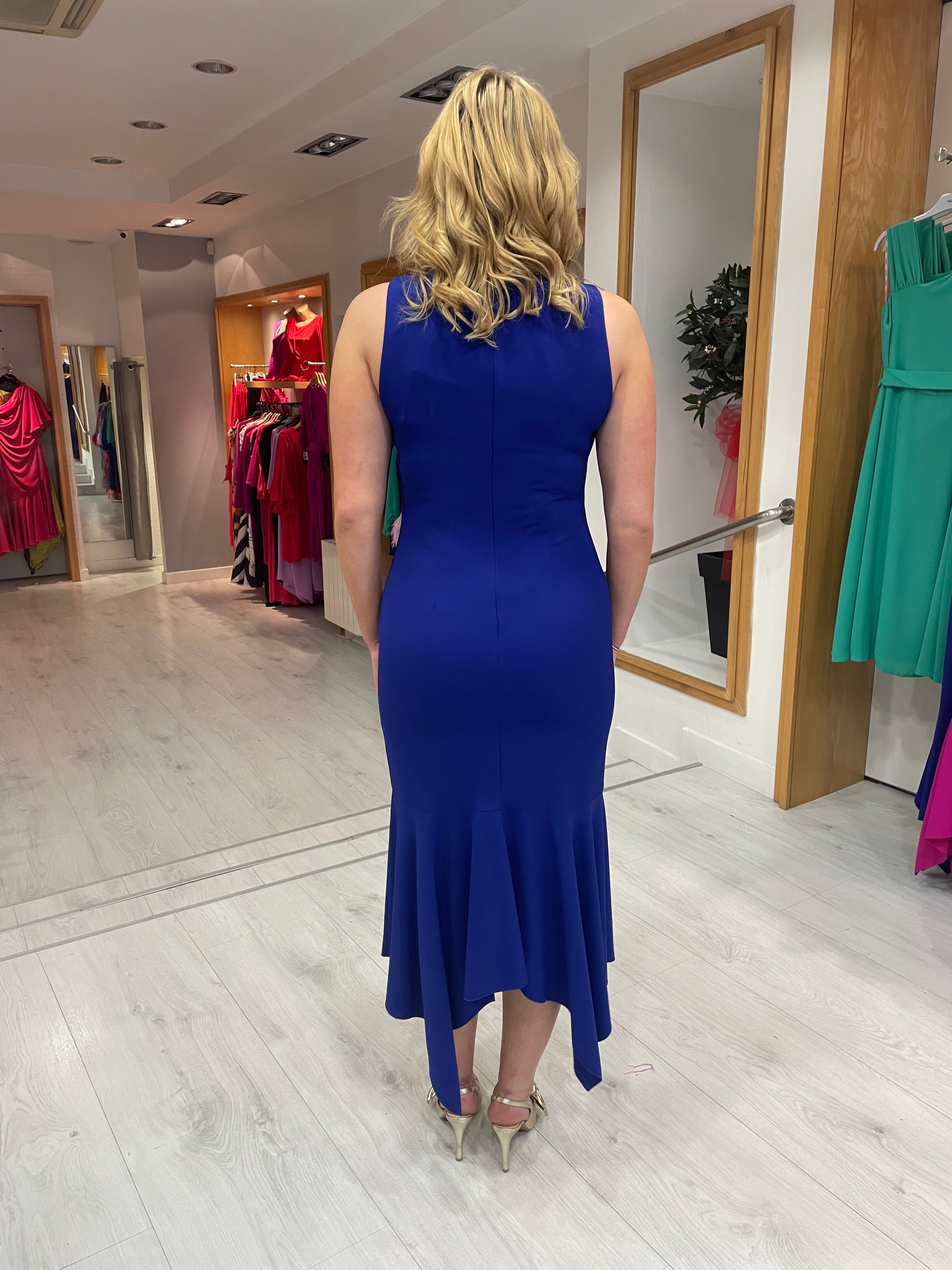 Moncho Heredia Royal Fishtail Dress