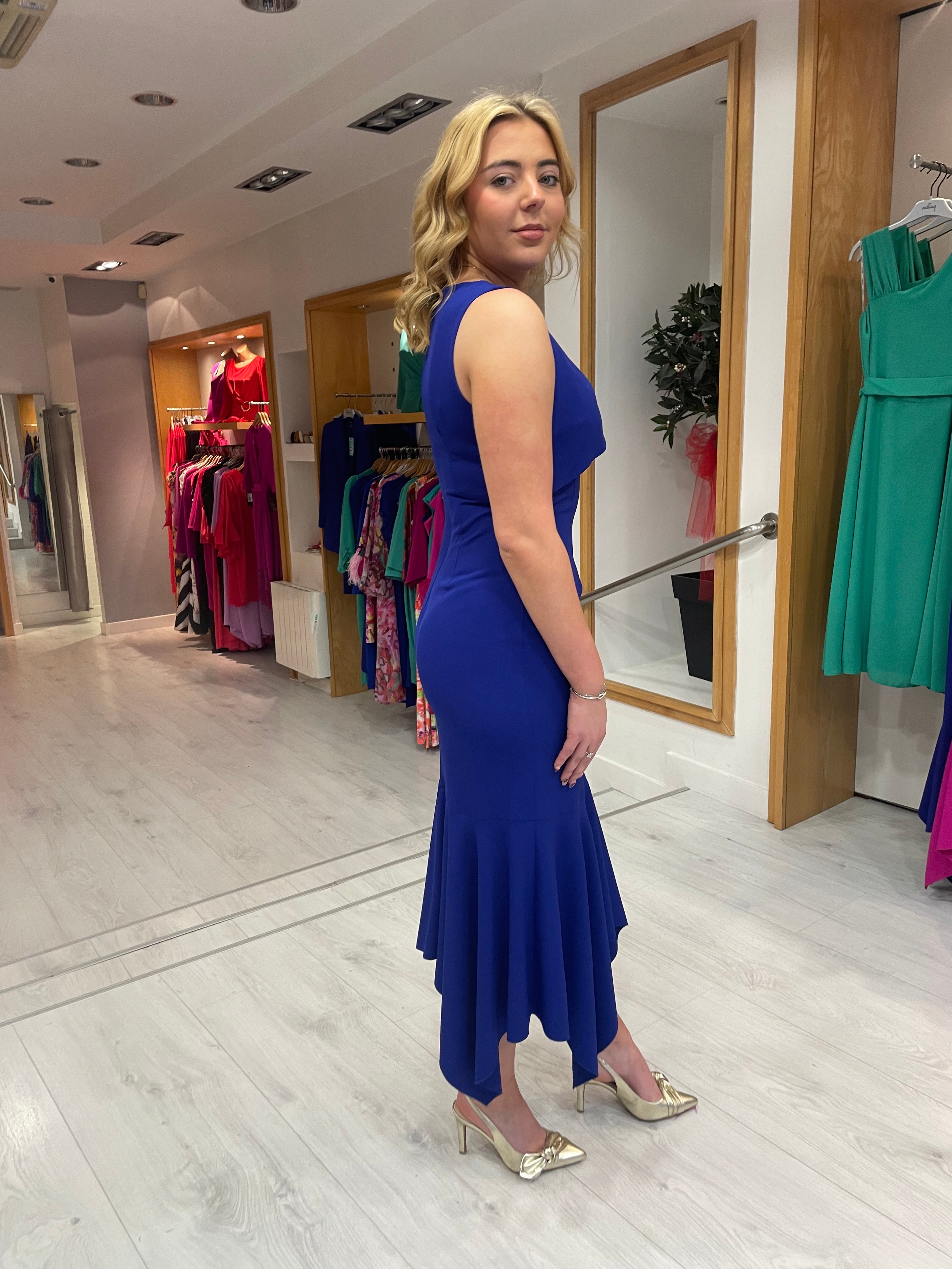 Moncho Heredia Royal Fishtail Dress