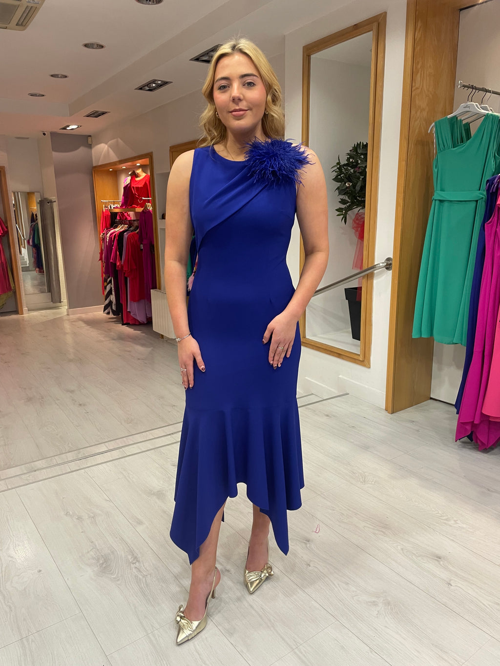 Moncho Heredia Royal Fishtail Dress