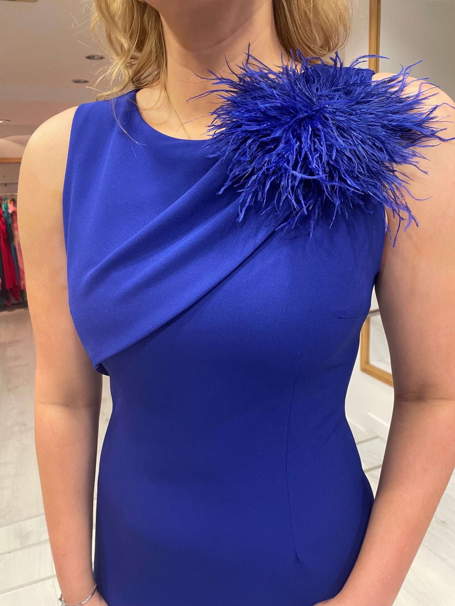 Moncho Heredia Royal Fishtail Dress