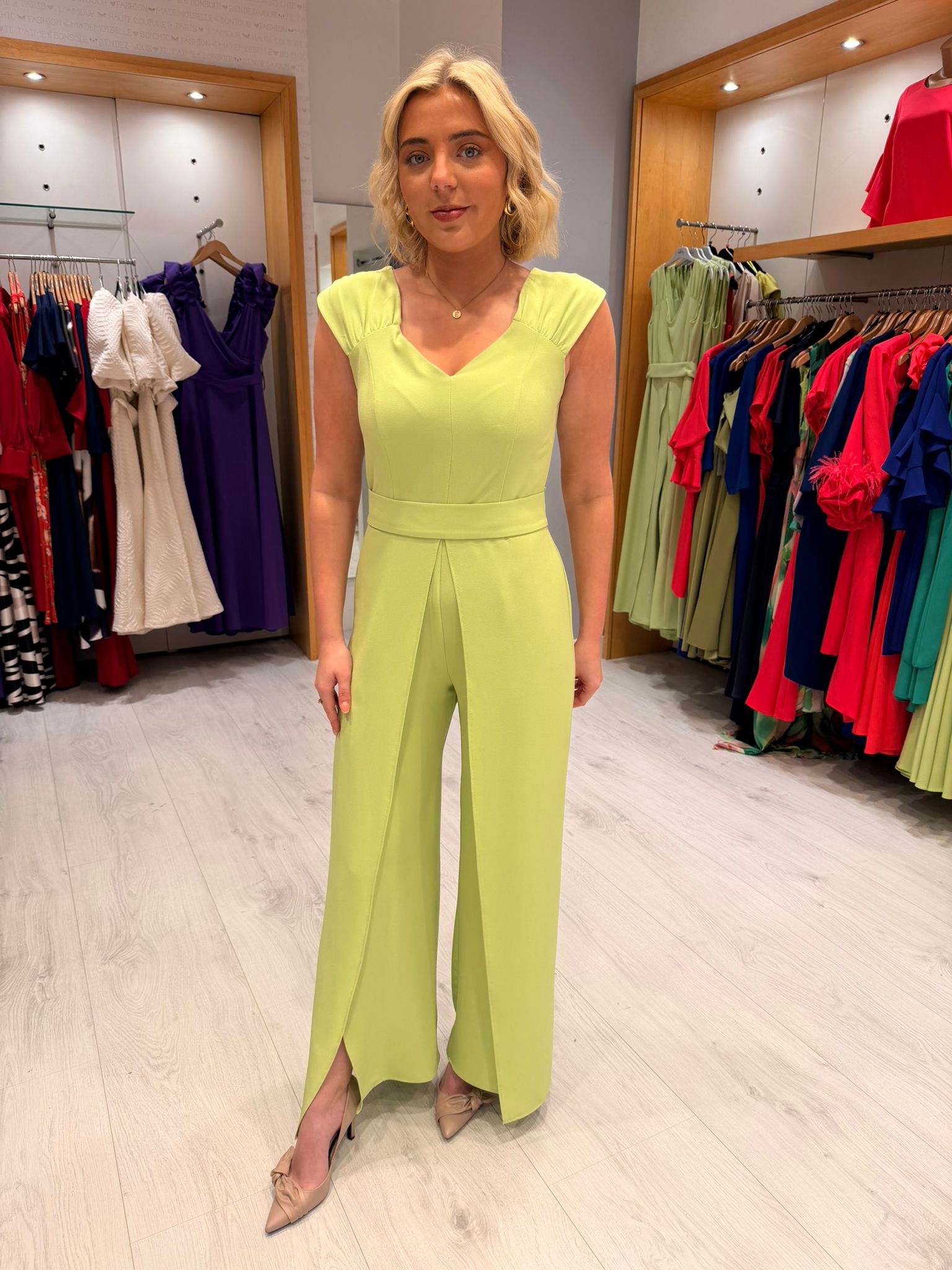 Casting Pistachio Jumpsuit