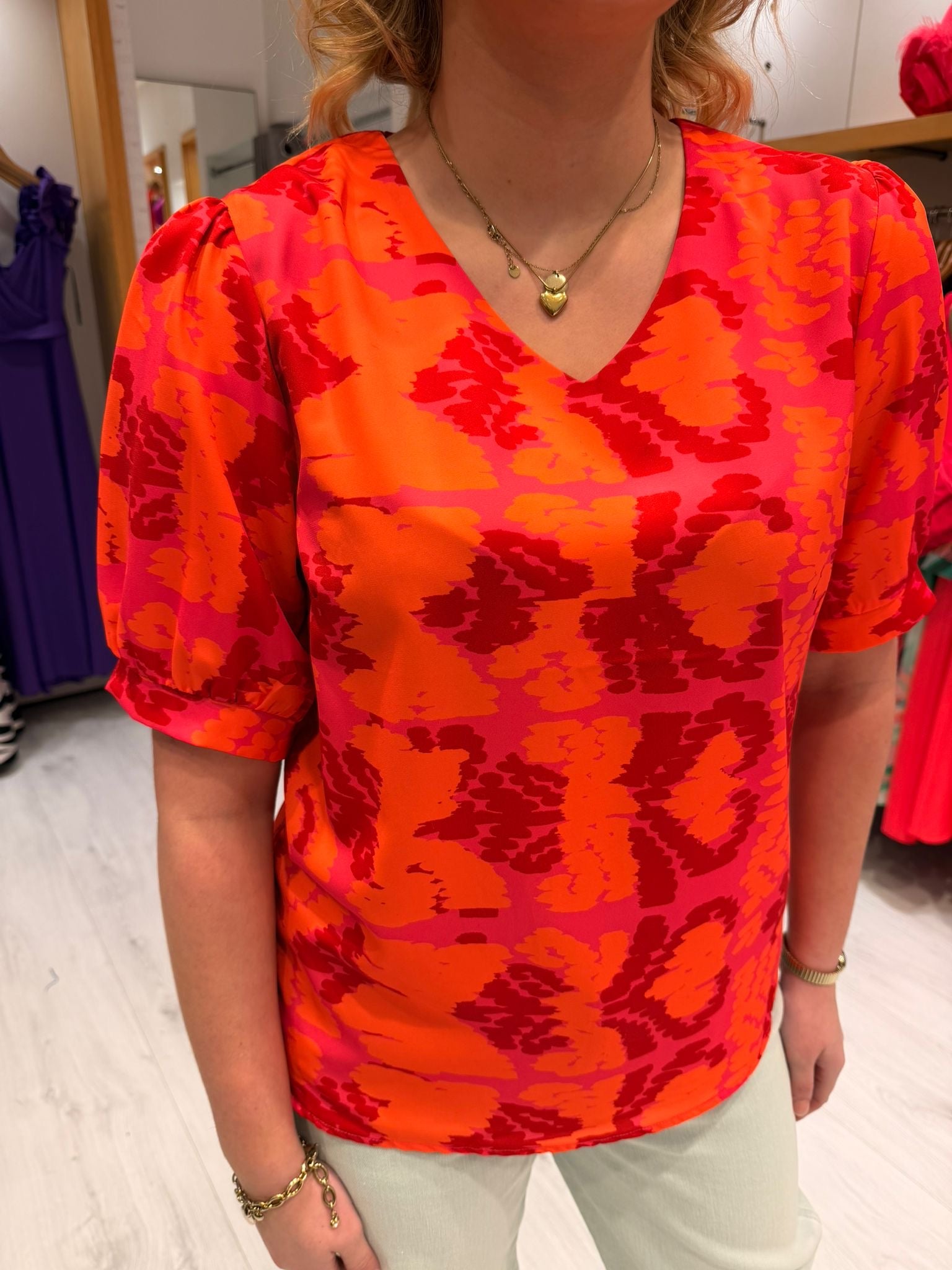 This Girls Curiosity Orange Top