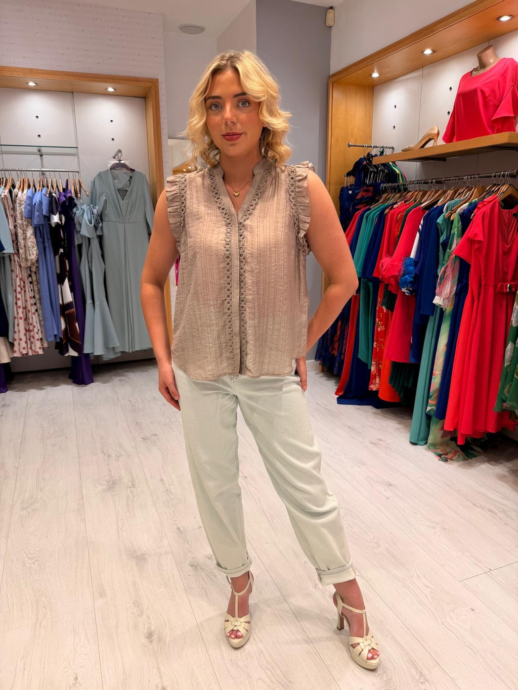 Co'Couture Frill Top