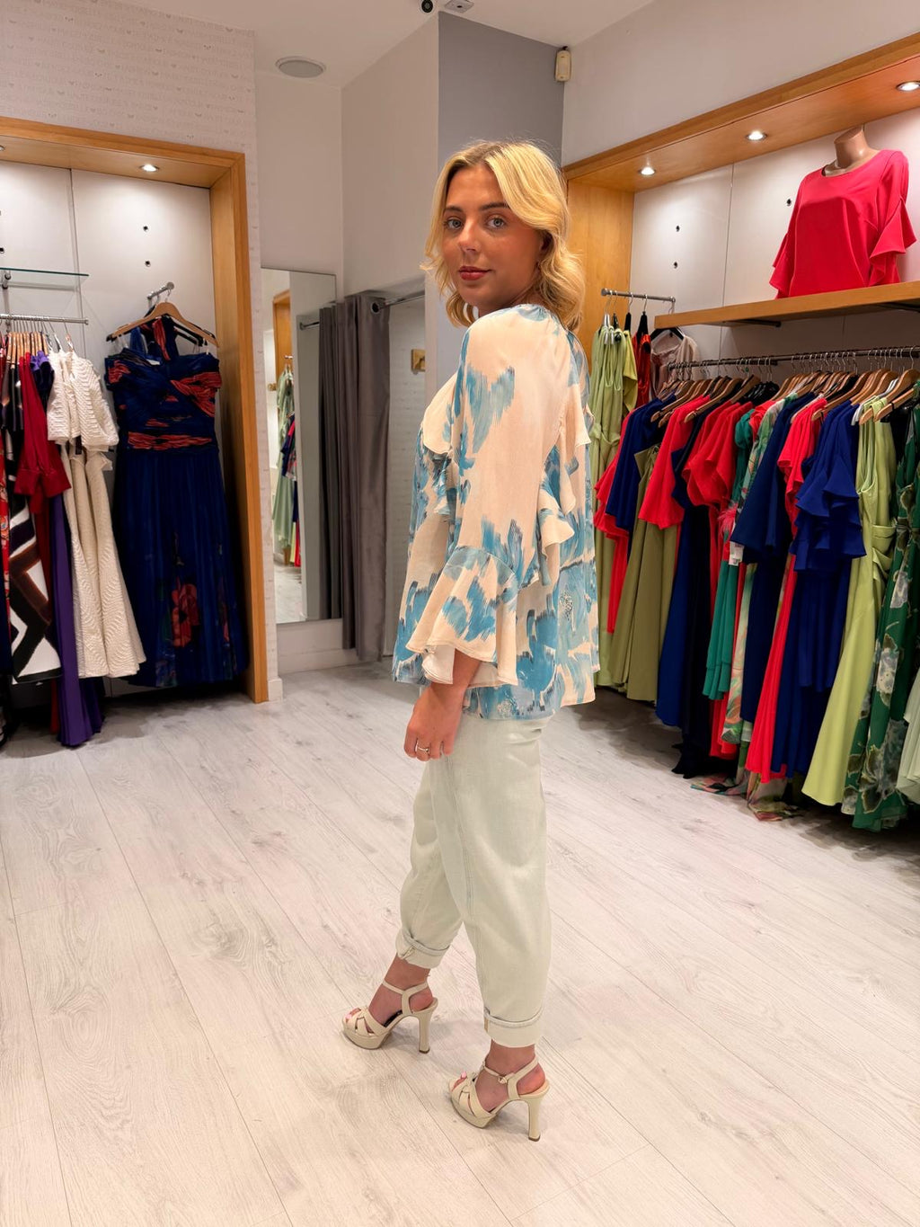 St Tropez Ruffle Blouse