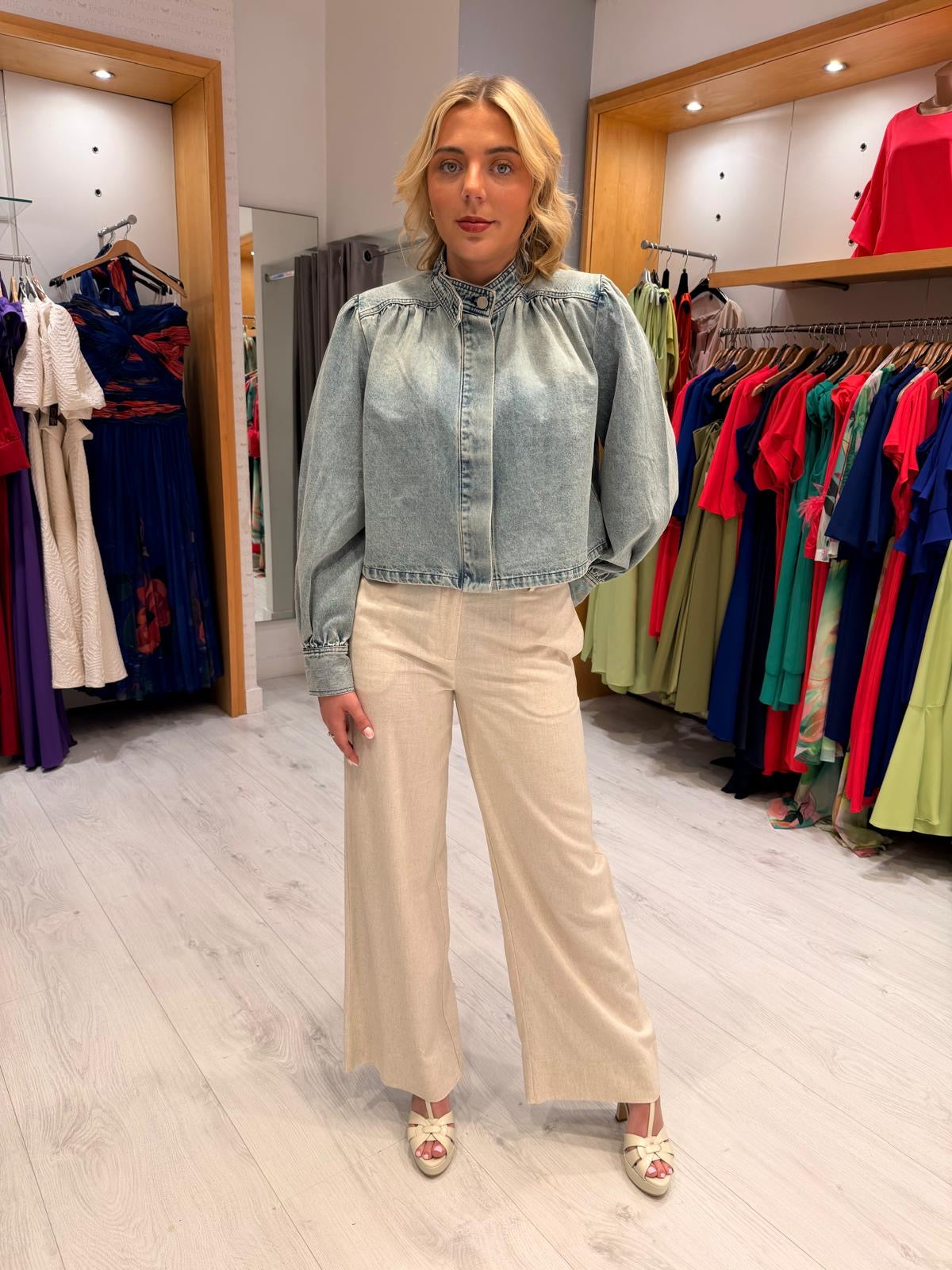 Karen By Simonsen Denim Shacket