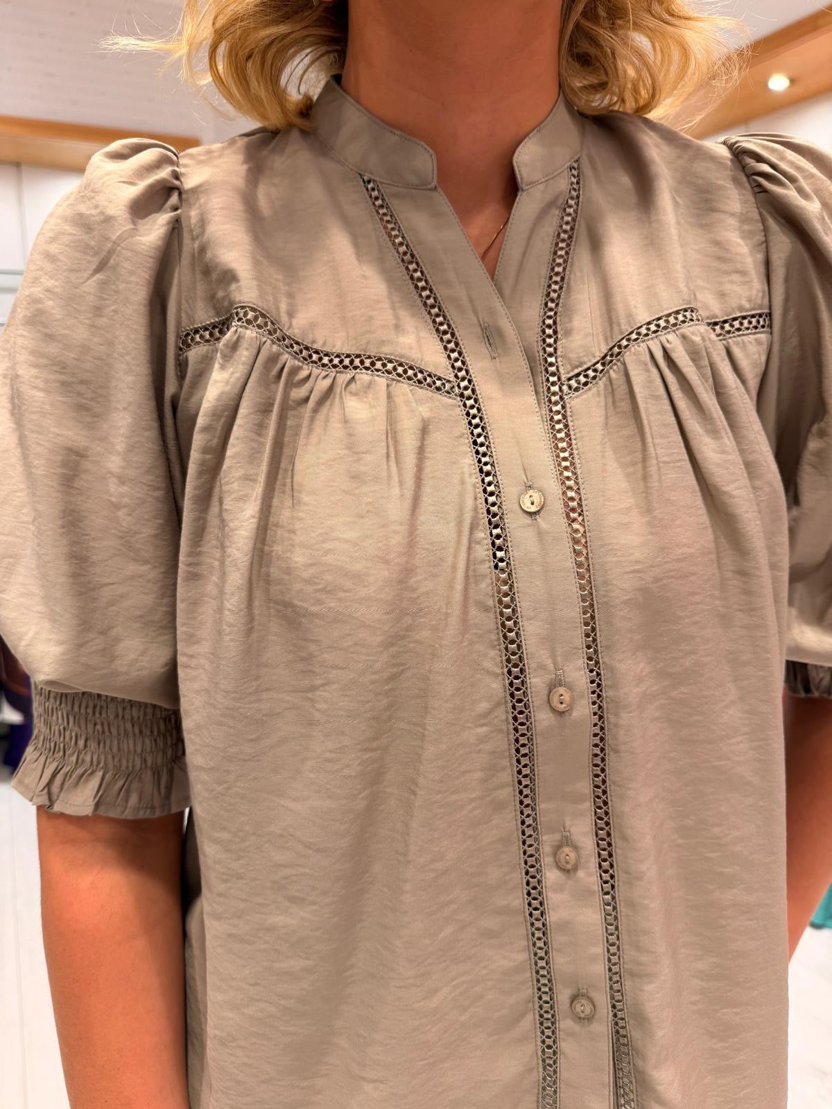 Co'Couture Khaki Top