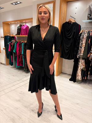 Casting Black Sache Dress