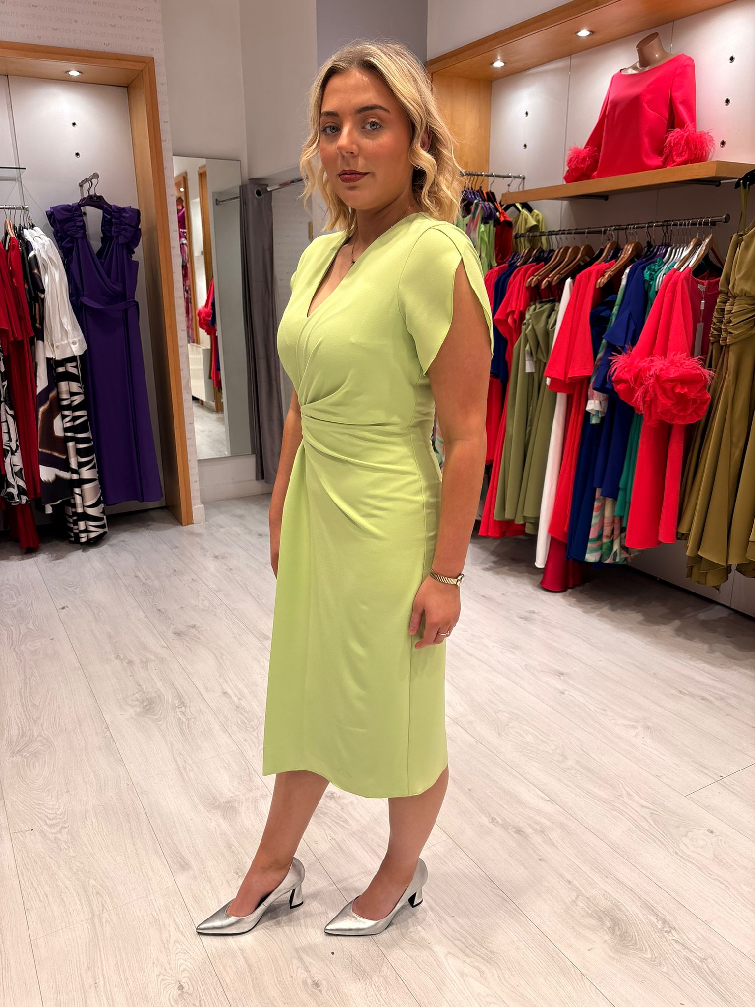 Casting Pistachio Dress