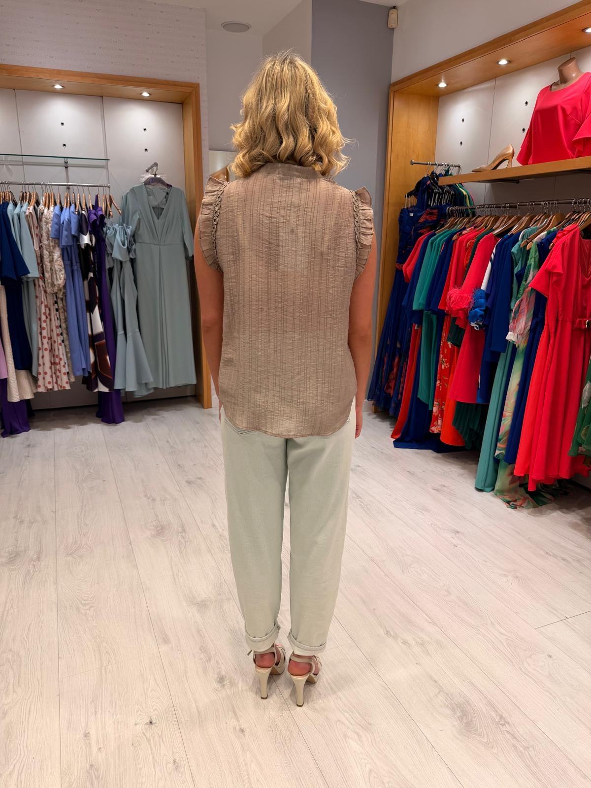 Co'Couture Frill Top