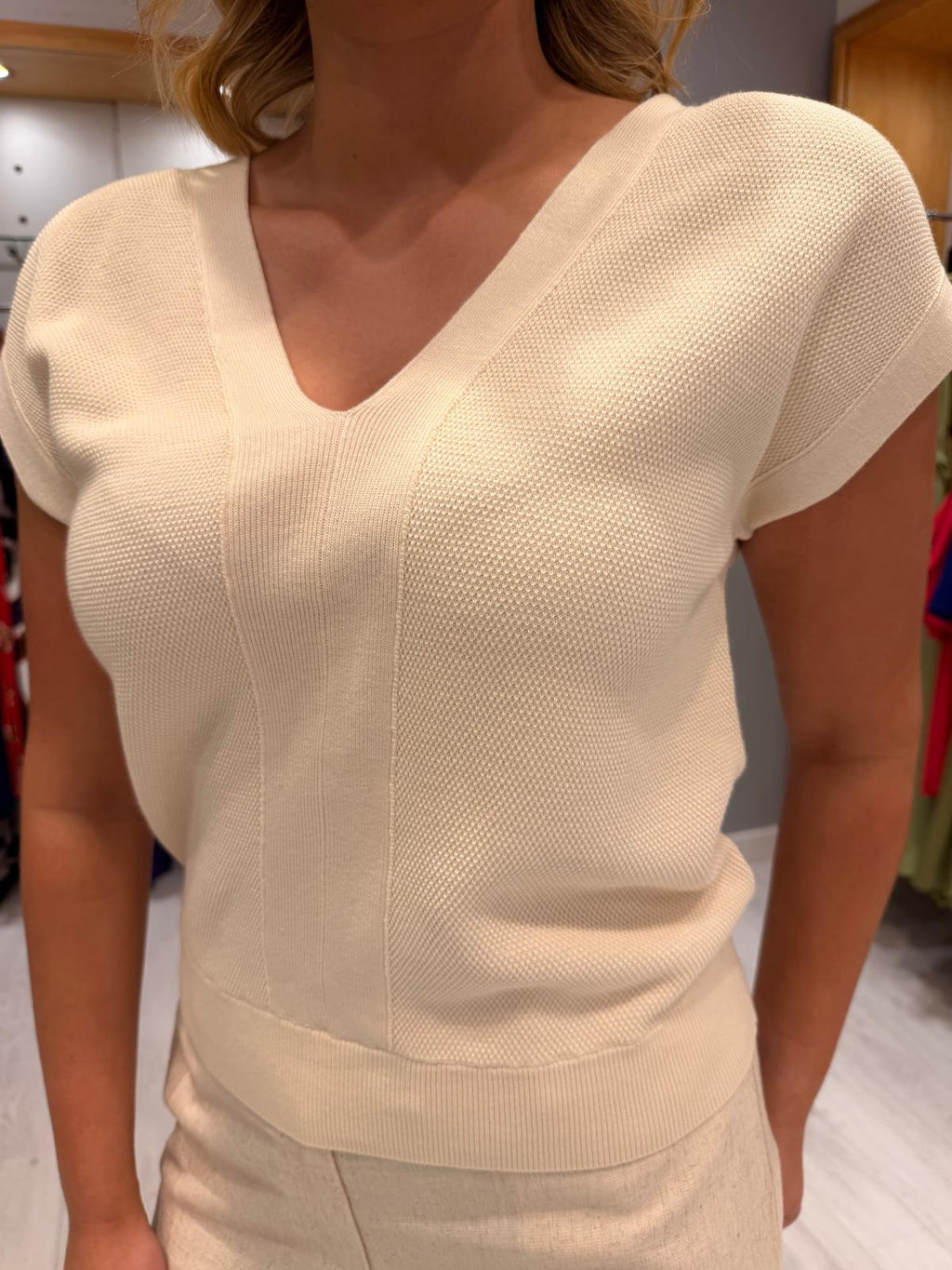 Yaya Cream Knit