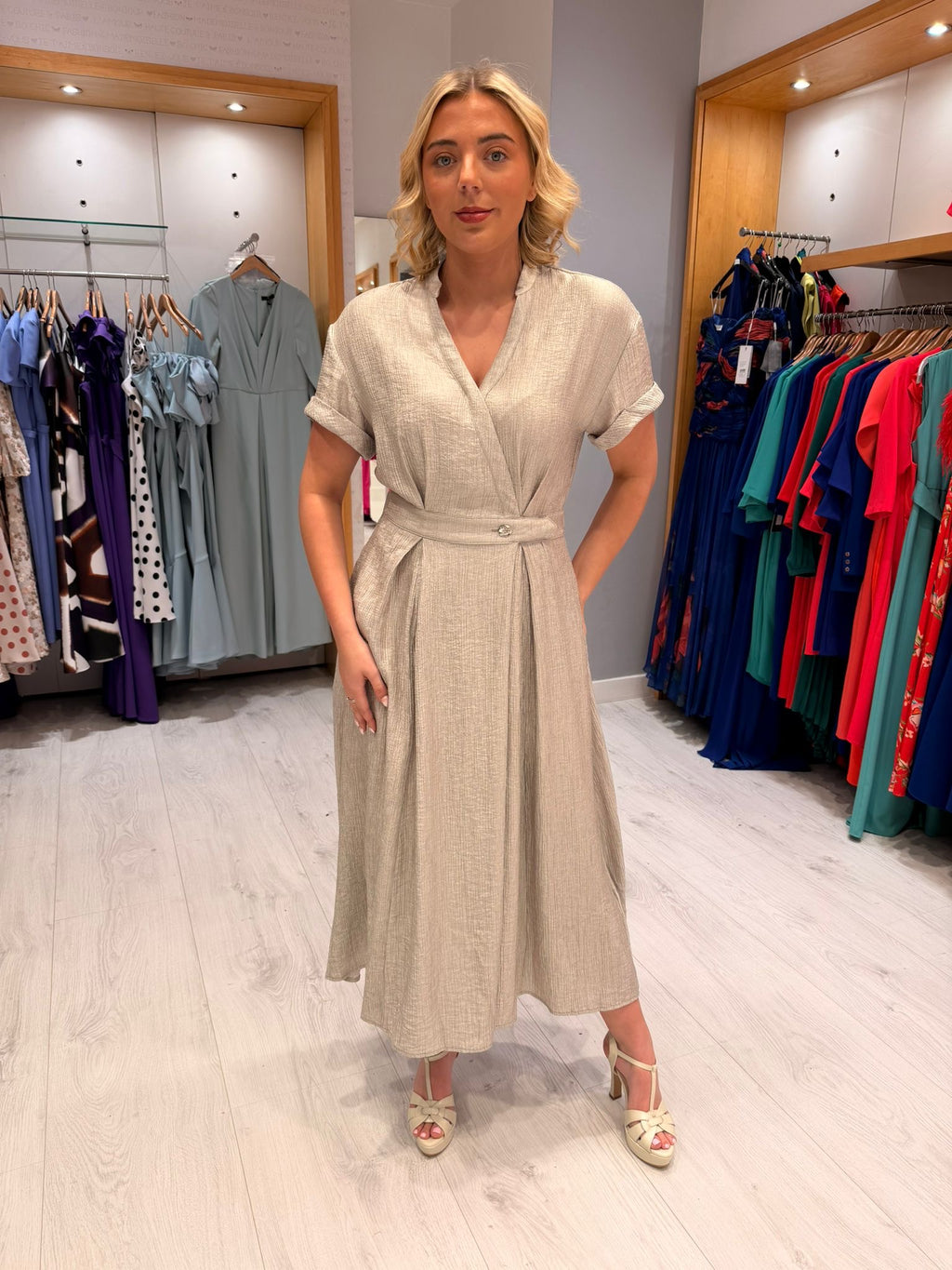 Co'Couture Silver Dress