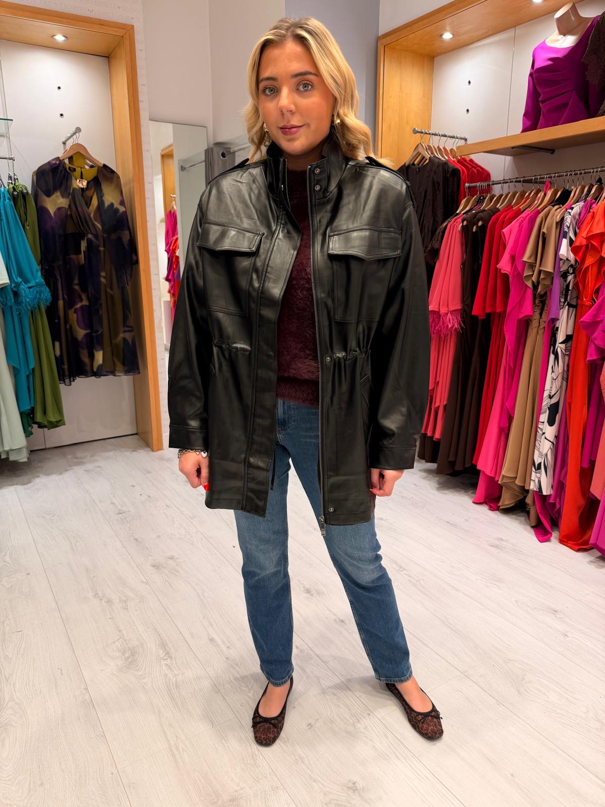 Kaffe Leather Jacket