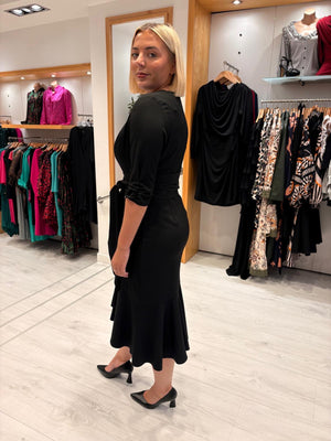 Casting Black Sache Dress
