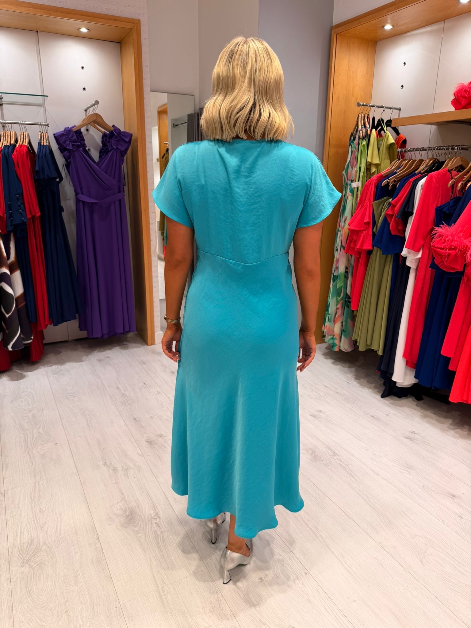Arggido Turquoise Dress