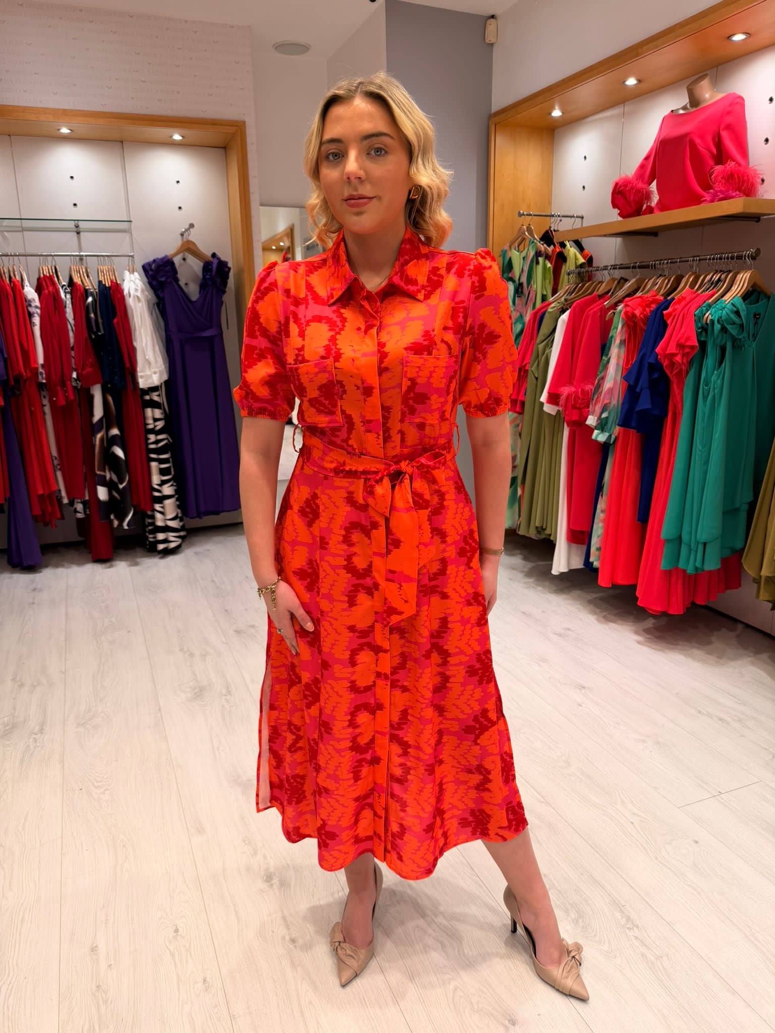 This Girls Curiosity Orange Dress