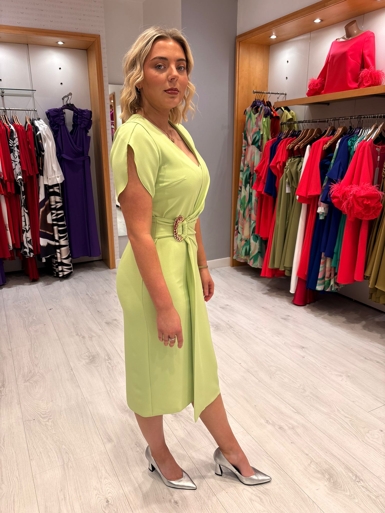 Casting Pistachio Dress