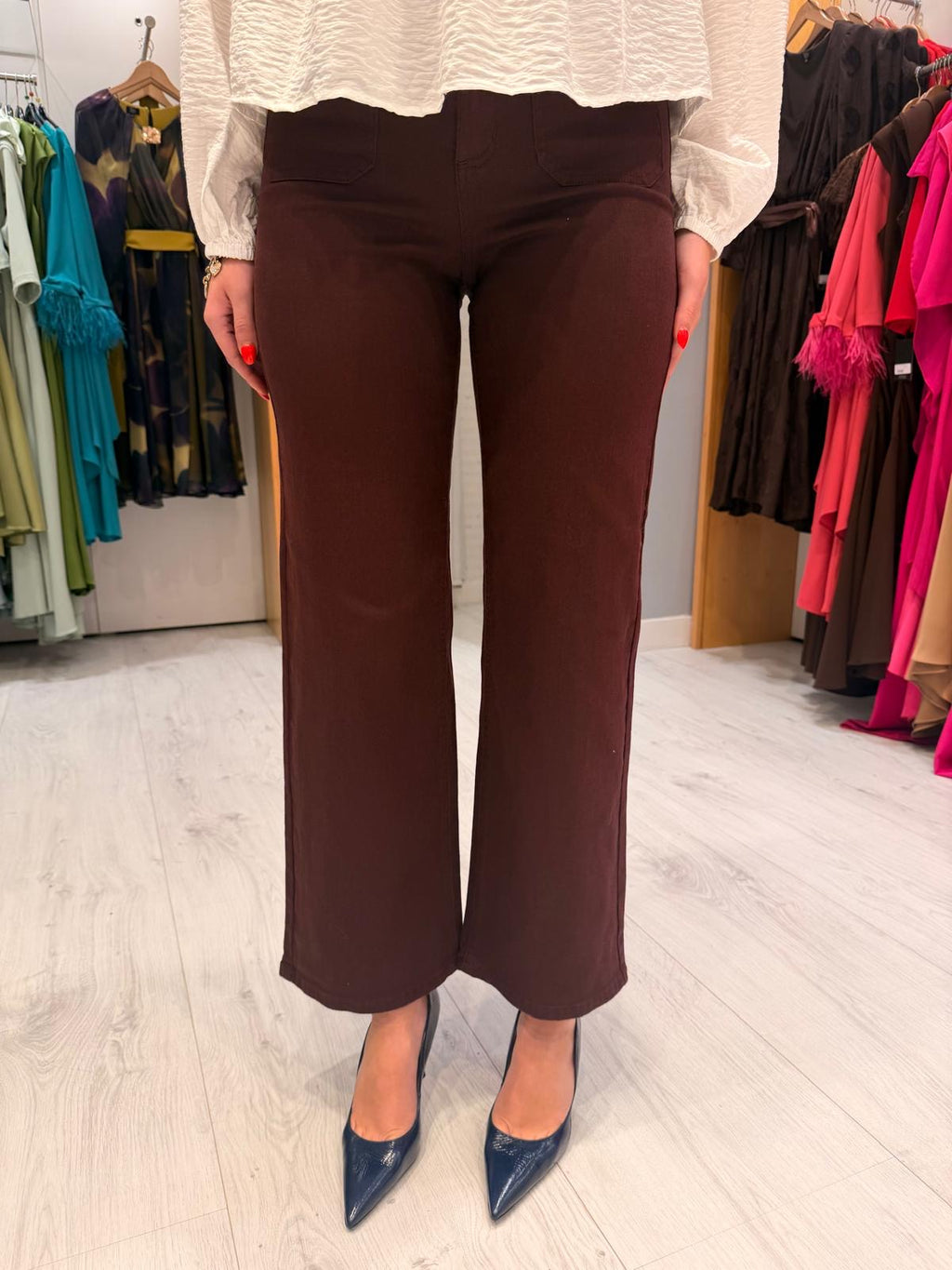 Kaffe Burgundy Jean