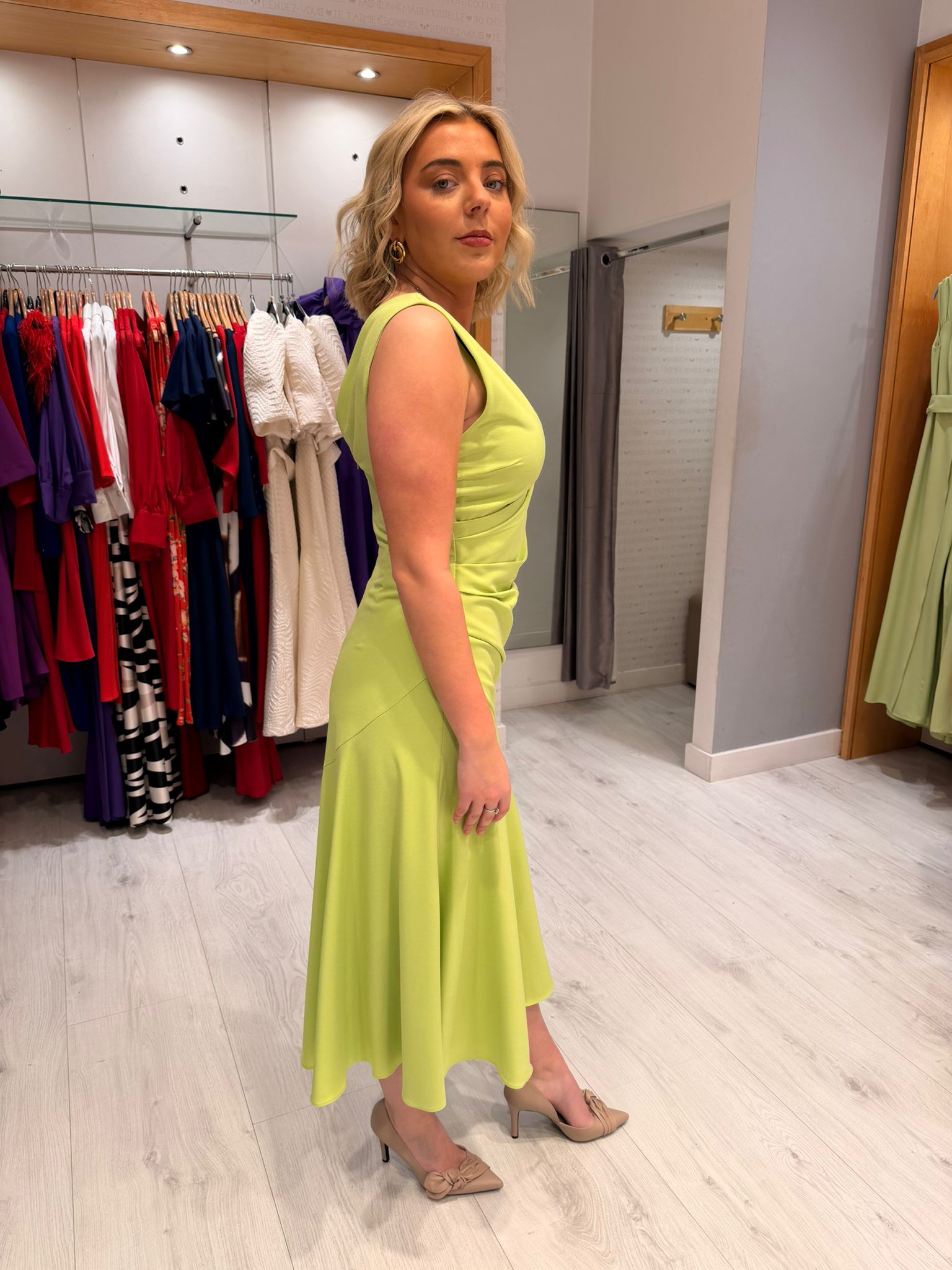 Casting Pistachio Dress