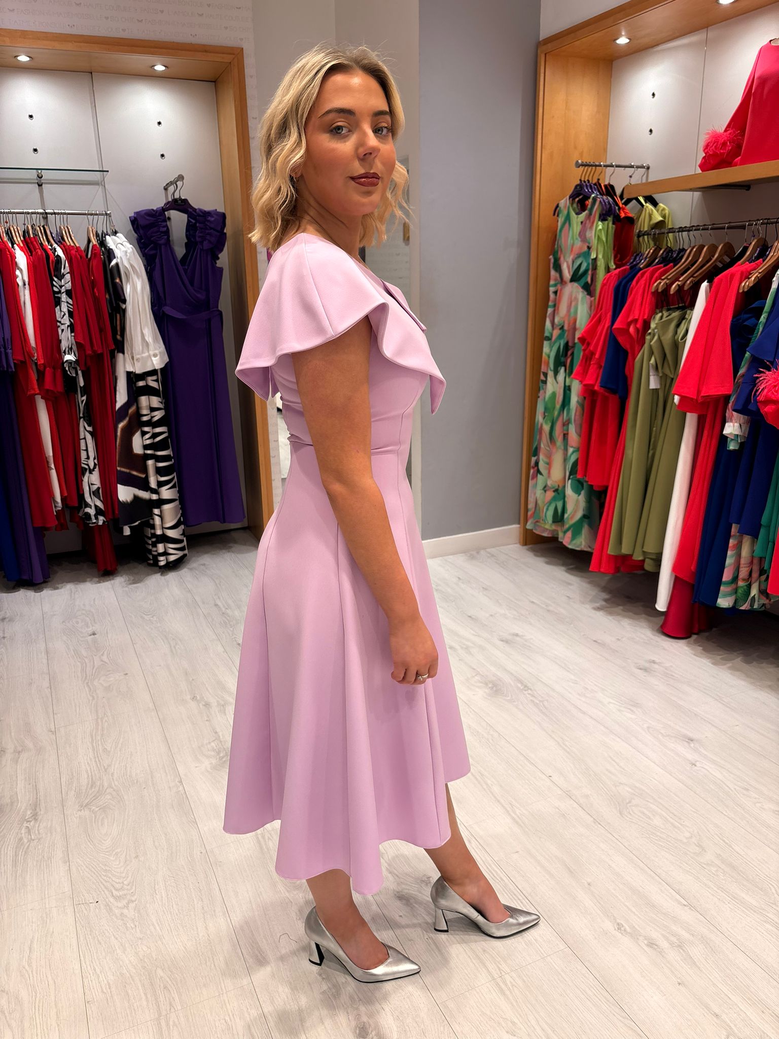 Casting Lilac Swing Dress