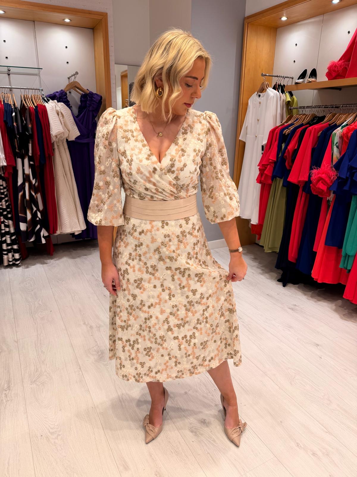 Rolemode Floral Midi Dress