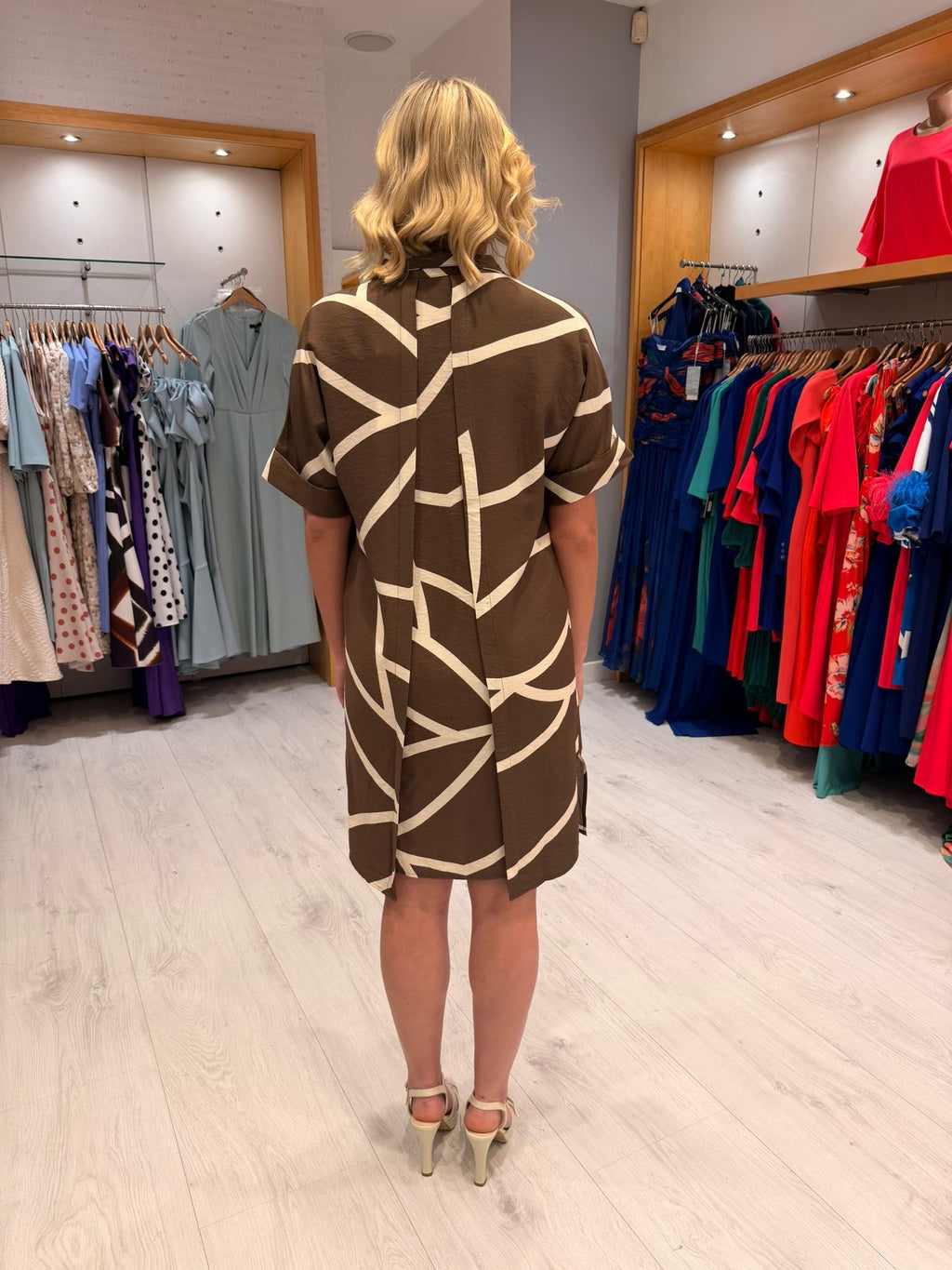 Yaya Brown Dress