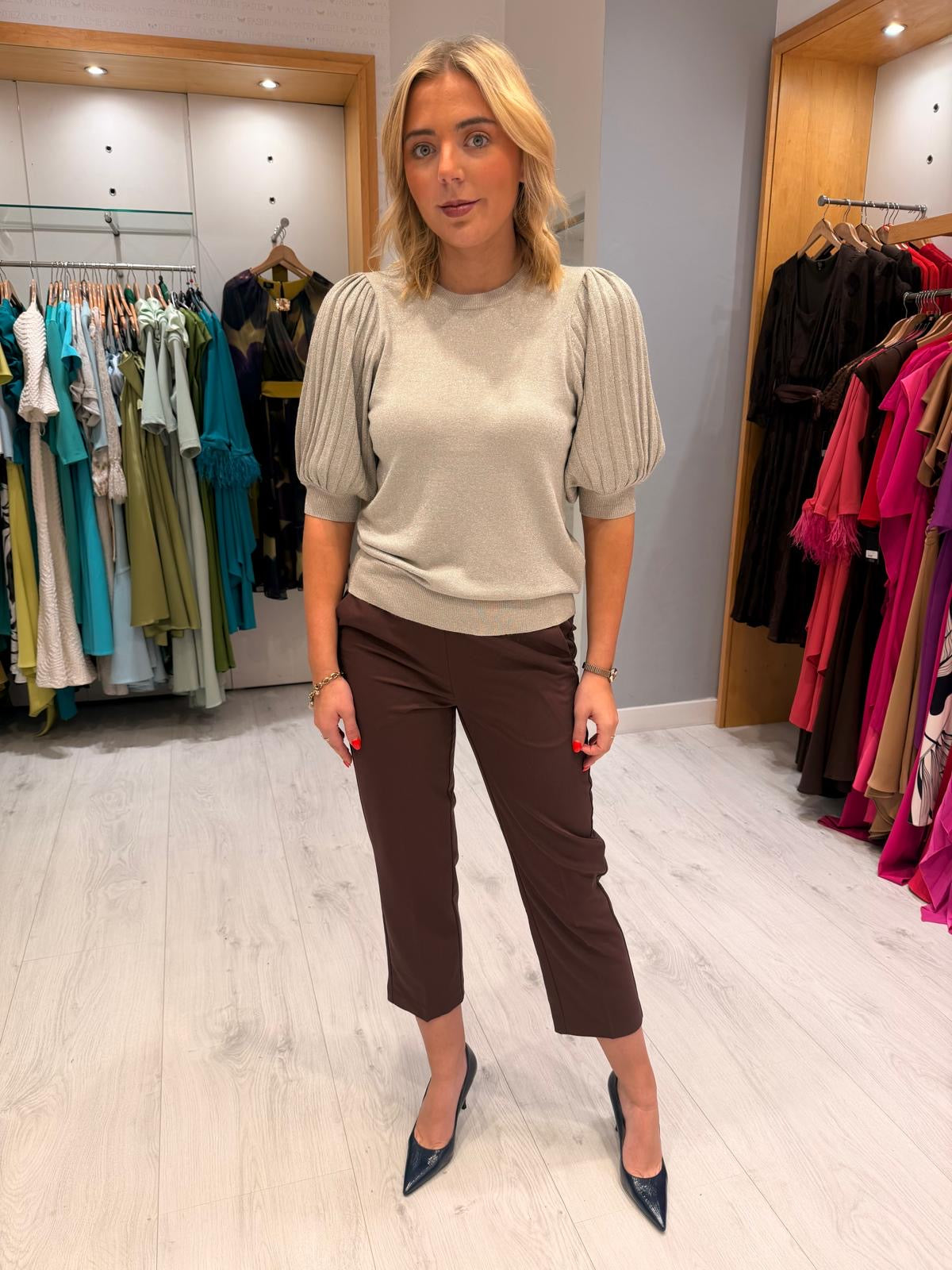 Kaffe Burgundy Trousers
