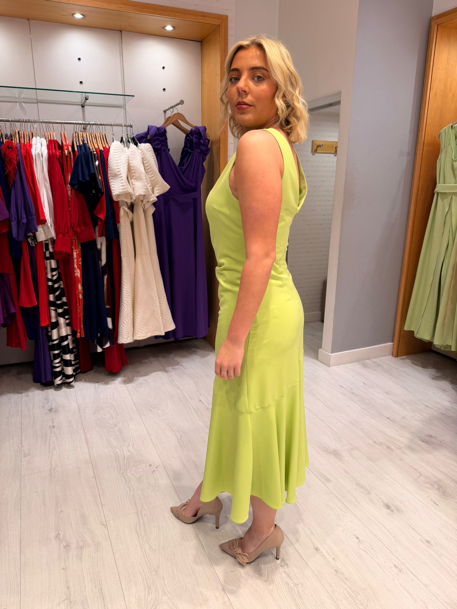 Casting Pistachio Dress
