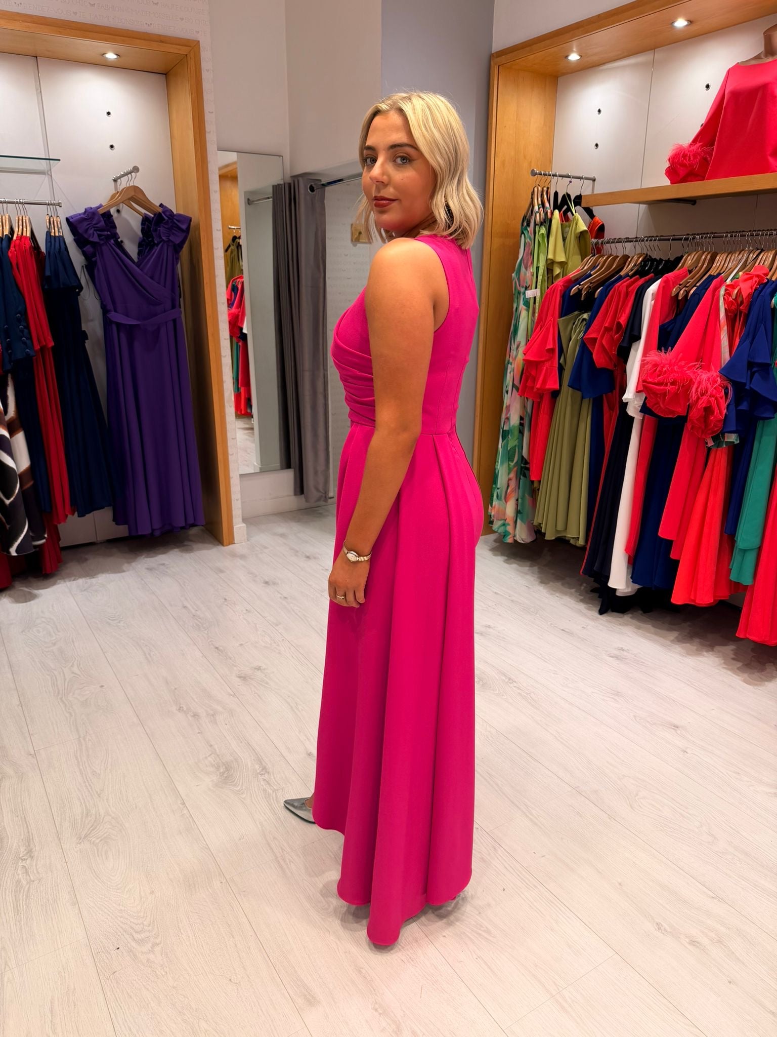 Arggido Fucshia Jumpsuit
