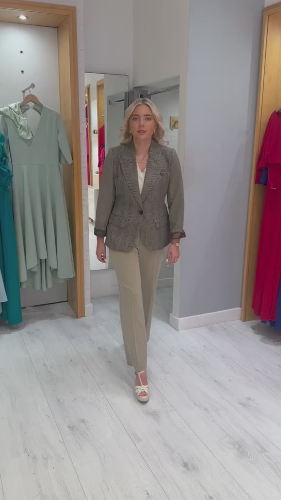 Co'Couture Checked Blazer