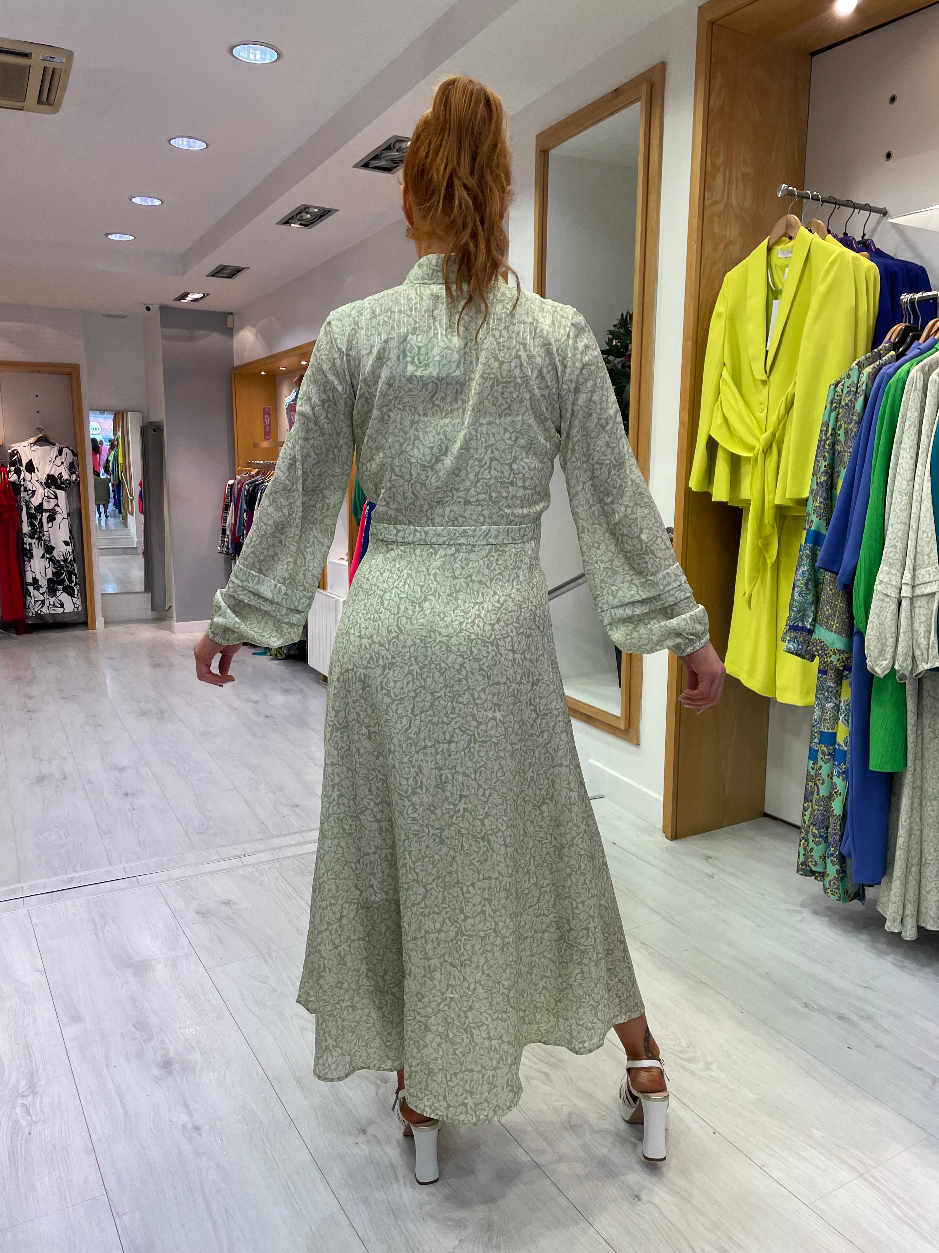 Karen By Simonsen Lime Flower Dress