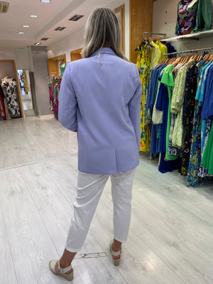 My Essential Wardrobe Lavender Tailored Blazer