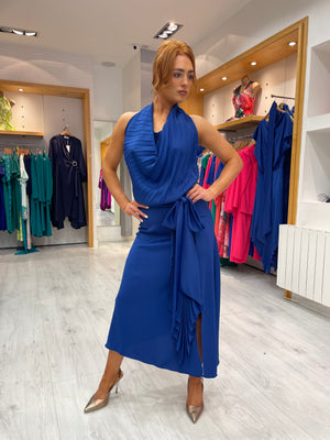 Kevan Jon Cobalt Petra Dress