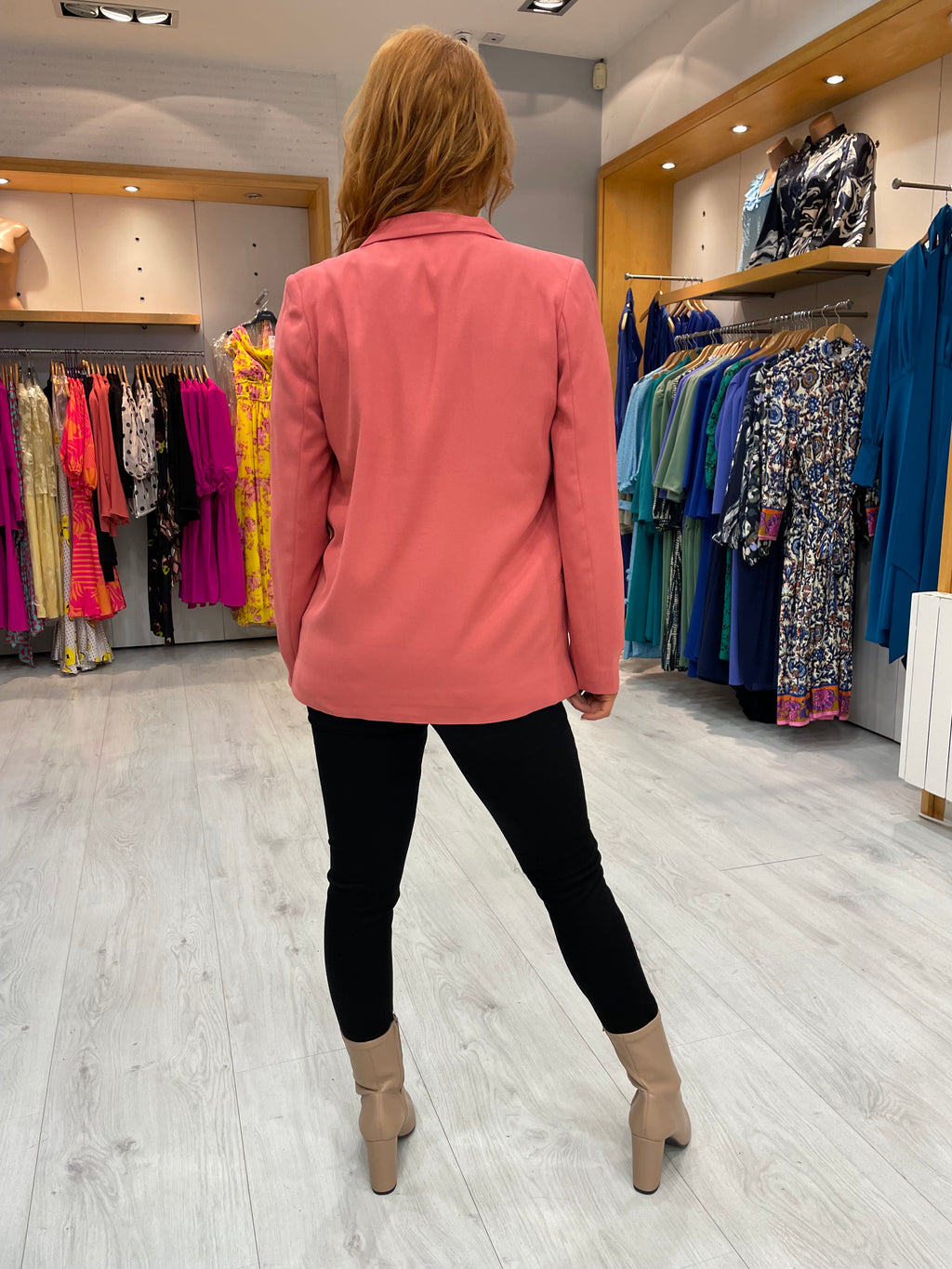 Soaked in Luxury Faded Rose Blazer