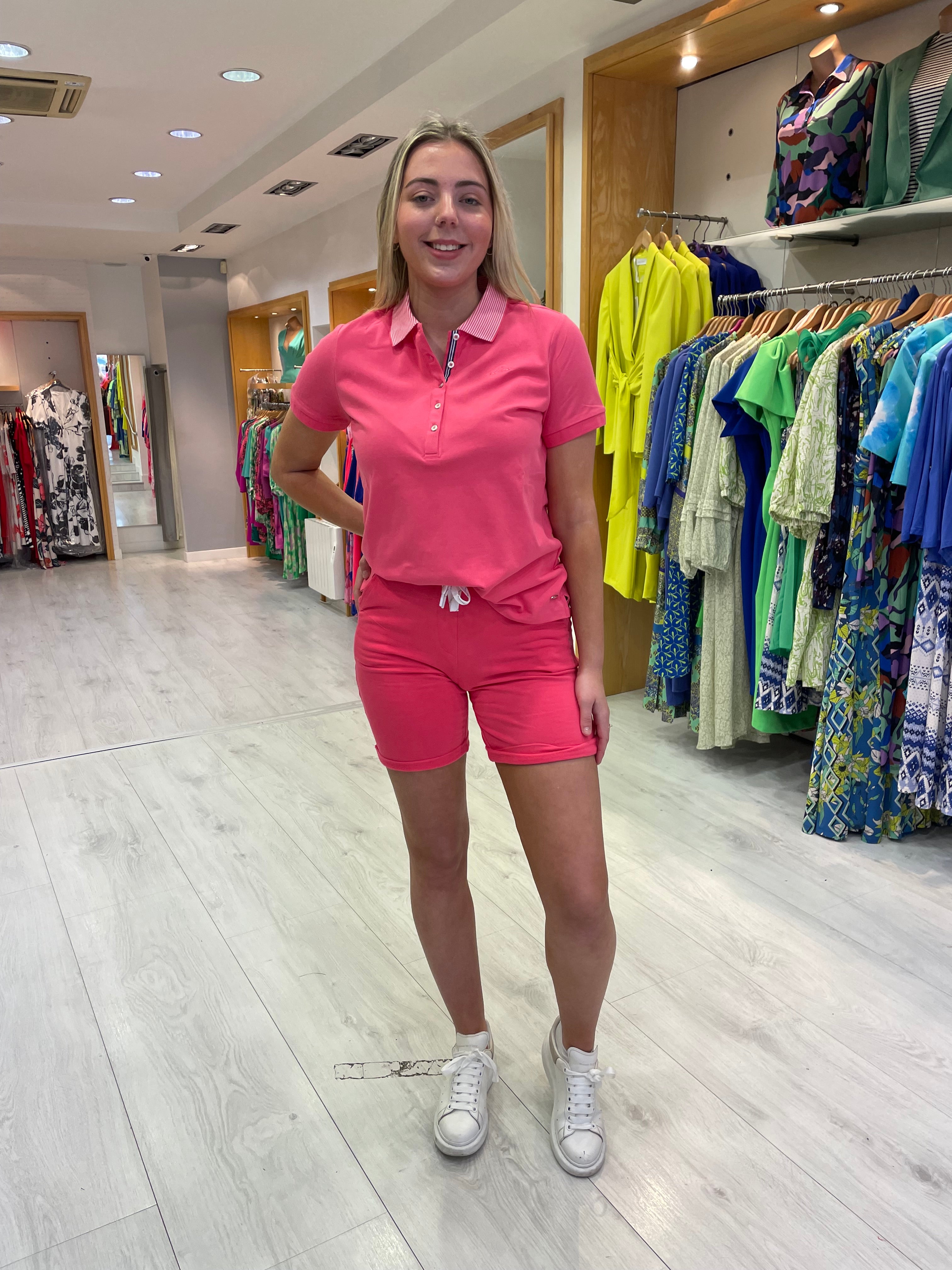 HV Polo Lila Powder Pink Shorts